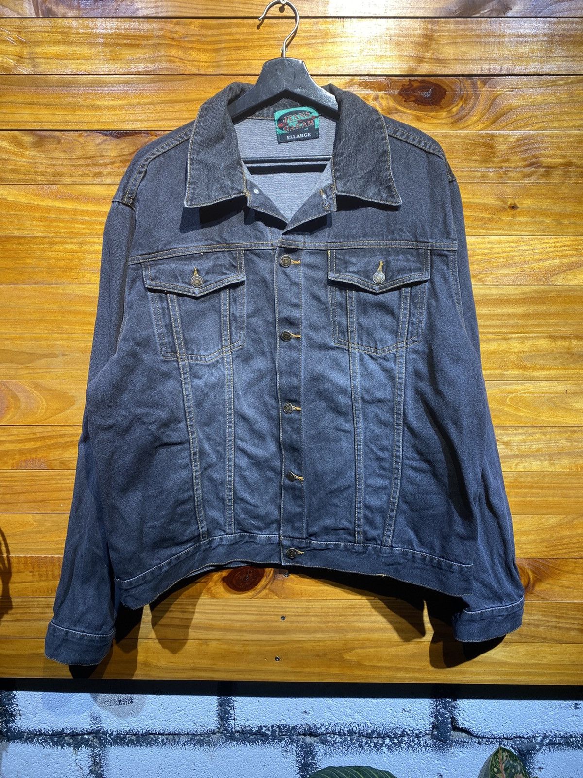 Japanese Brand Vintage Jeans Garam Black Denim Jacket (Unisex) Size US XL / EU 56 / 4 - 1 Thumbnail