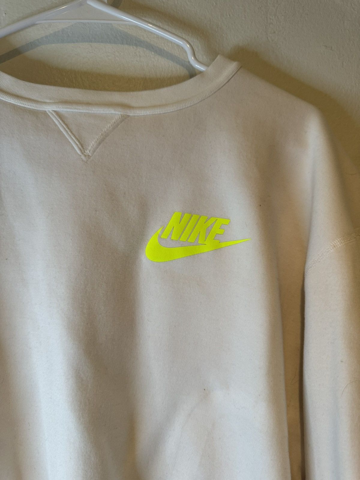 Nike Nike NikeLab Tech Fleece Women's Crew White Size L Size L / US 10 / IT 46 - 2 Thumbnail