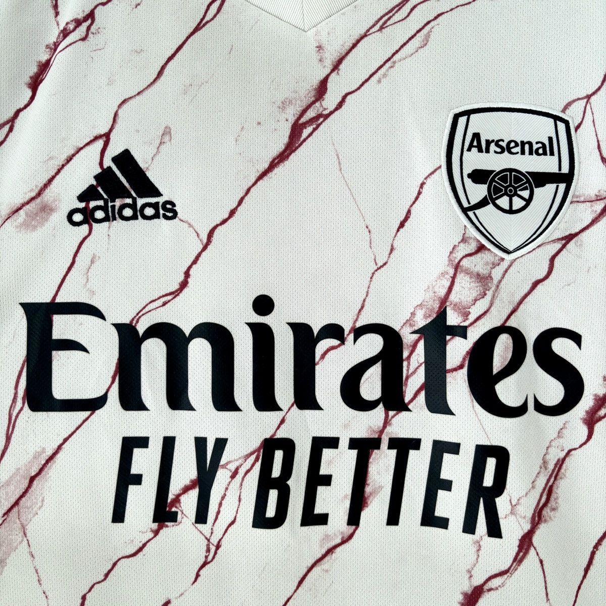 Adidas 2020 2021 Arsenal London Adidas Away Kit Soccer Jersey Shirt Size US S / EU 44-46 / 1 - 4 Thumbnail