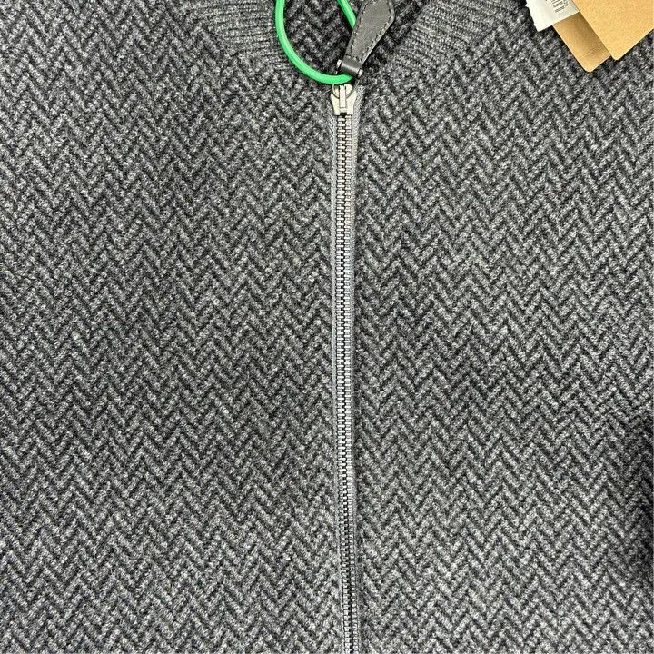 Burberry Burberry Burberry Herringbone Wool Blend Flight Jacket-250 Size US M / EU 48-50 / 2 - 5 Thumbnail