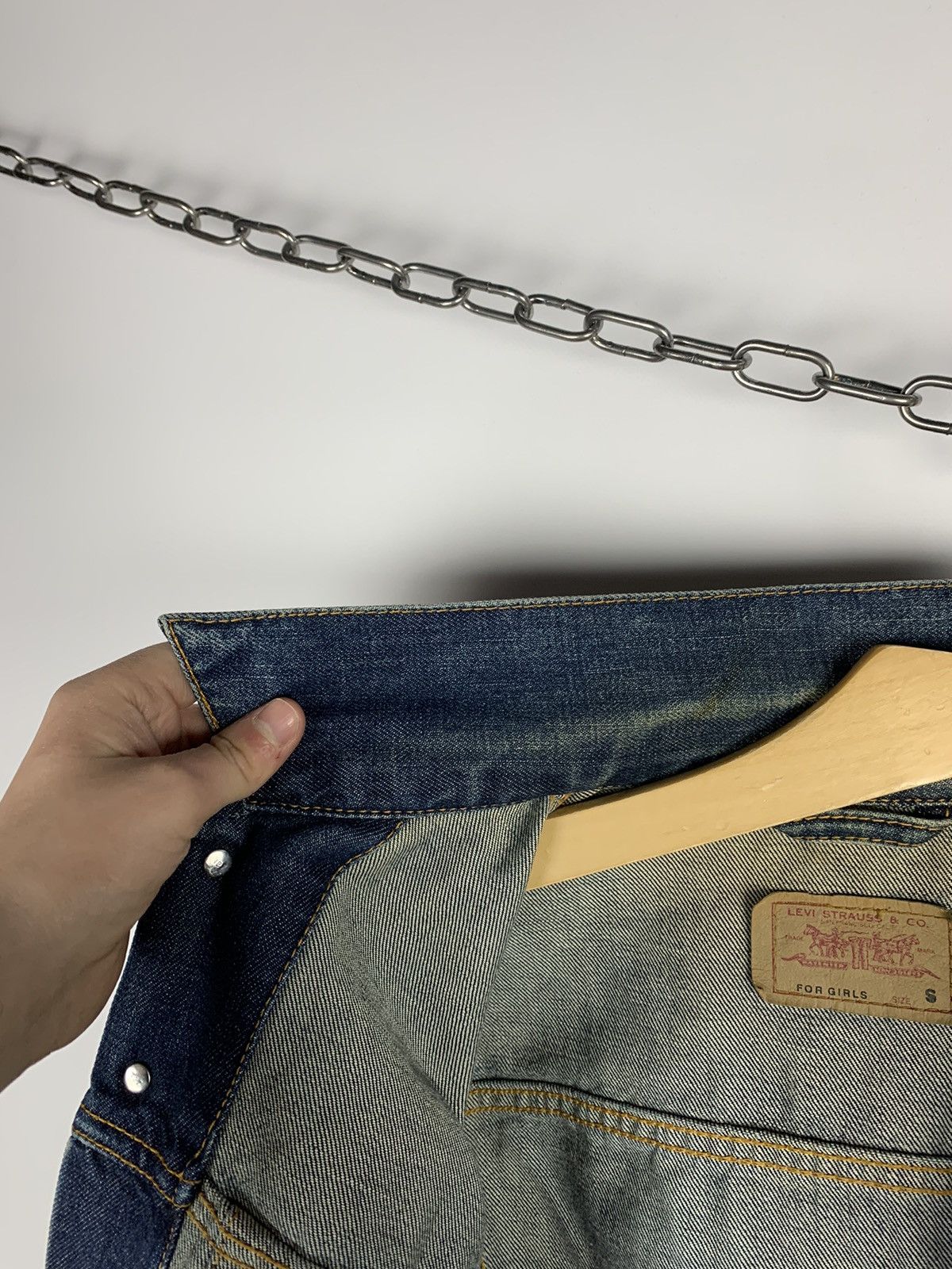 Levi's Vintage Levi’s Denim Jacket Kids Size S Blue Y2K Size US S / EU 44-46 / 1 - 14 Thumbnail