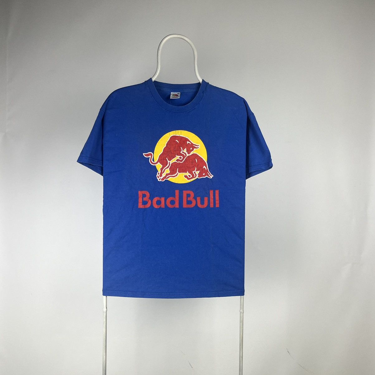 Band Tees Vintage Red bull Tshirt humor bad bull size XLarge Size US XL / EU 56 / 4 - 1 Thumbnail