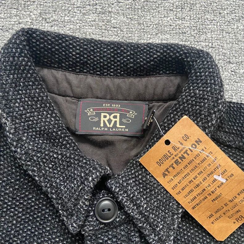 RRL Ralph Lauren RRL Ralph Lauren Cotton and linen thick shirt style knitte Size US M / EU 48-50 / 2 - 3 Thumbnail