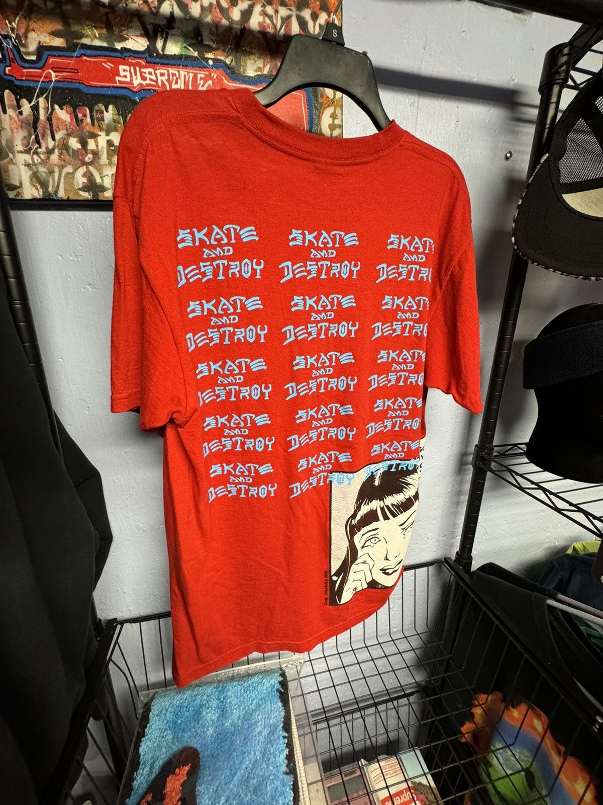 Supreme Thrasher Boyfriend Tee Red Large