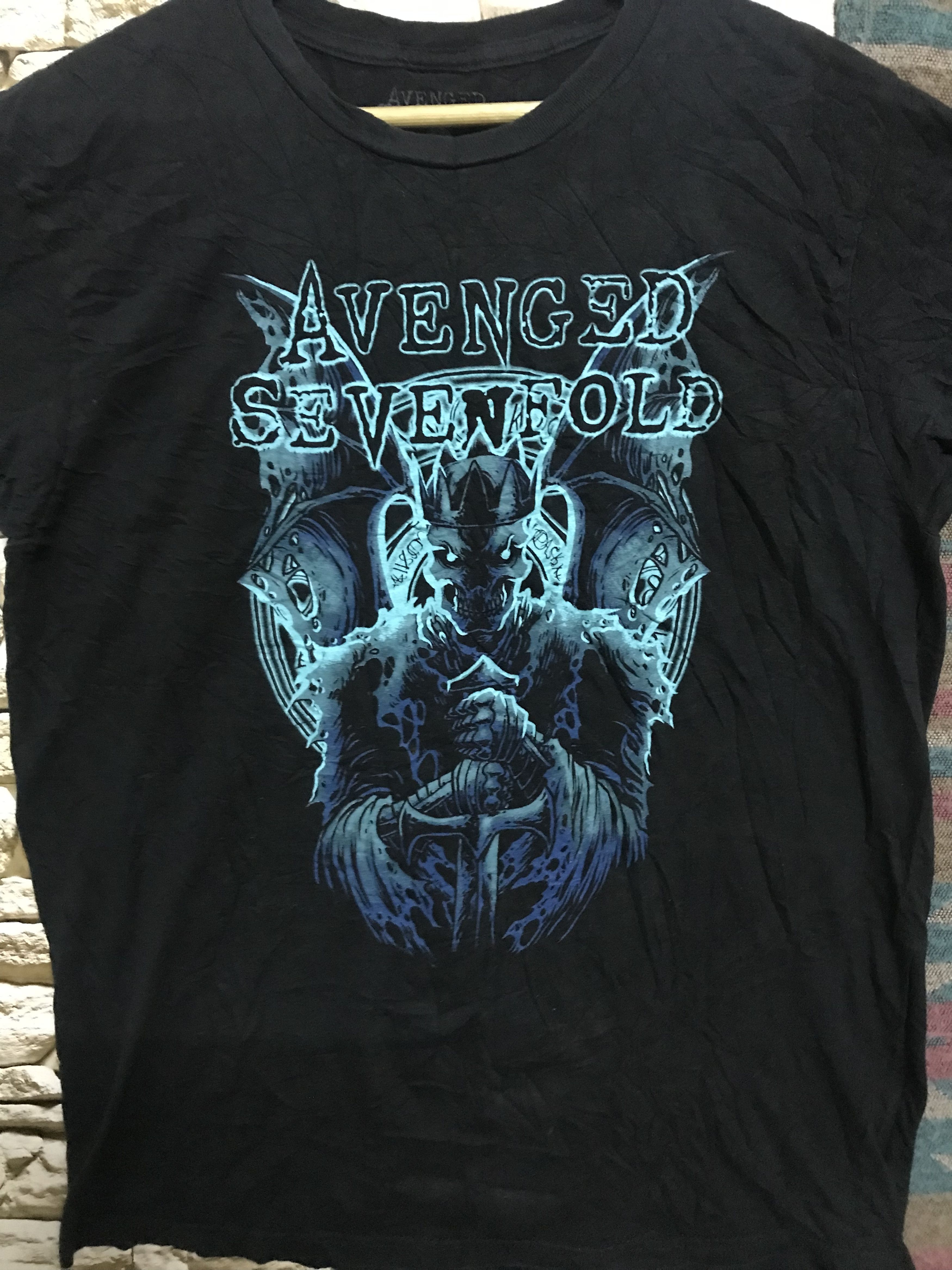 Band Tees Avenged Sevenfold Band Tees Size US L / EU 52-54 / 3 - 3 Thumbnail