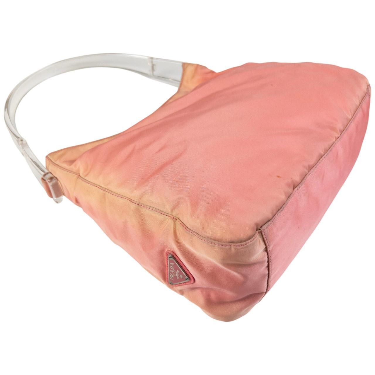 Prada Vintage Prada Clear Handle Shoulder Bag Size ONE SIZE - 8 Thumbnail