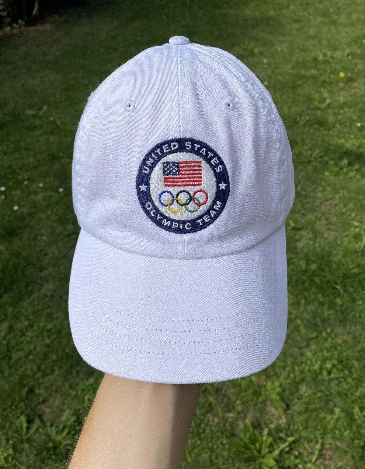Polo Ralph Lauren × Vintage Vintage Polo Ralph Lauren USA Olympic Team Cap Hat Size ONE SIZE - 3 Thumbnail