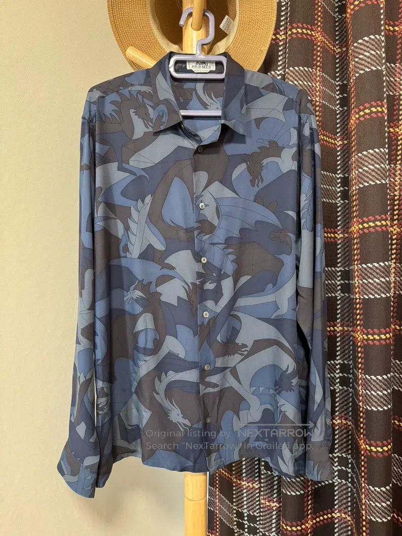 Hermes Hermes Silk shirt, new without tags, shirt jacket. Size US XS / EU 42 / 0 - 1 Thumbnail