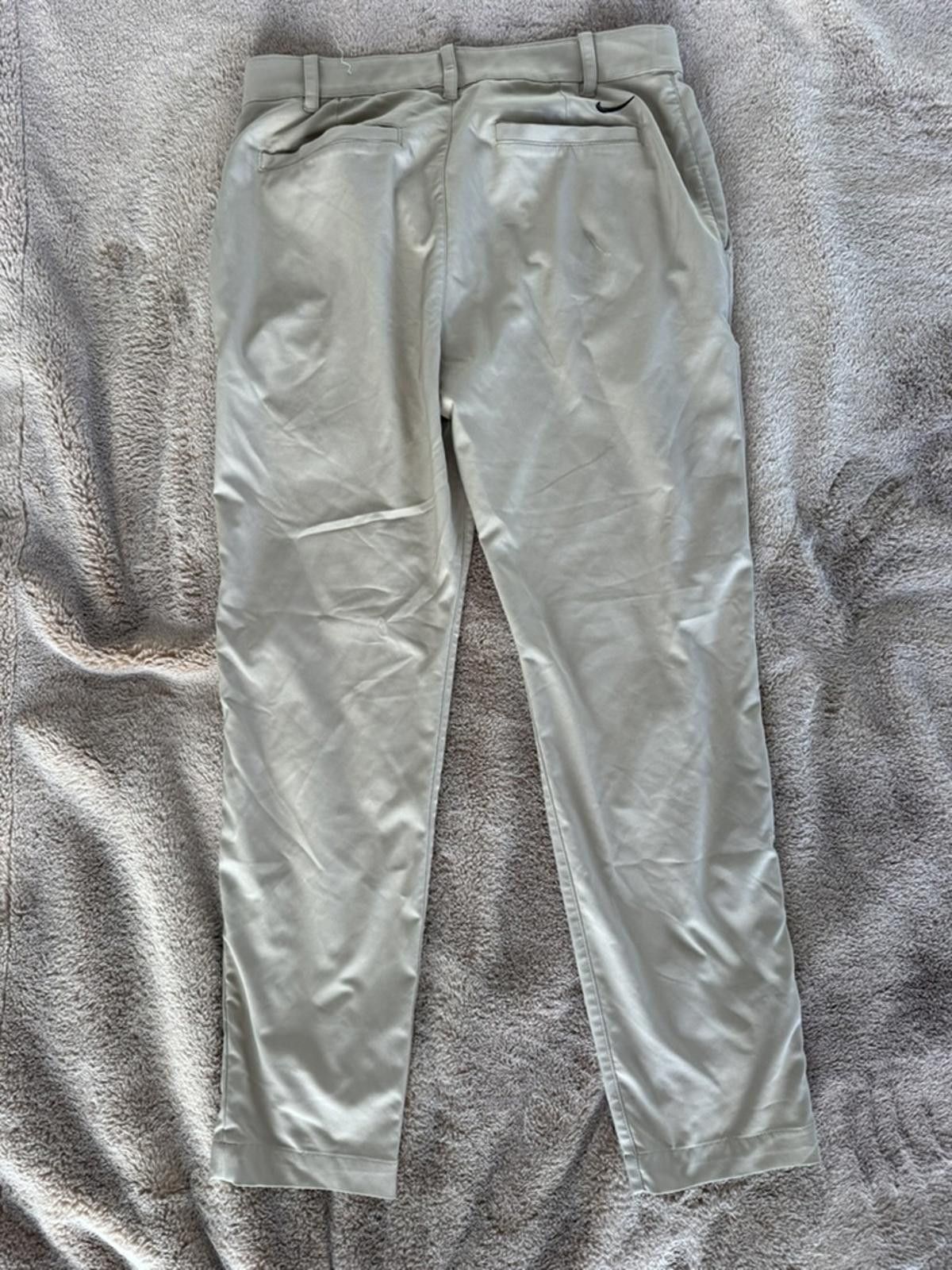 Nike Nike Men's Beige Golf Pants Size US 32 / EU 48 - 3 Thumbnail