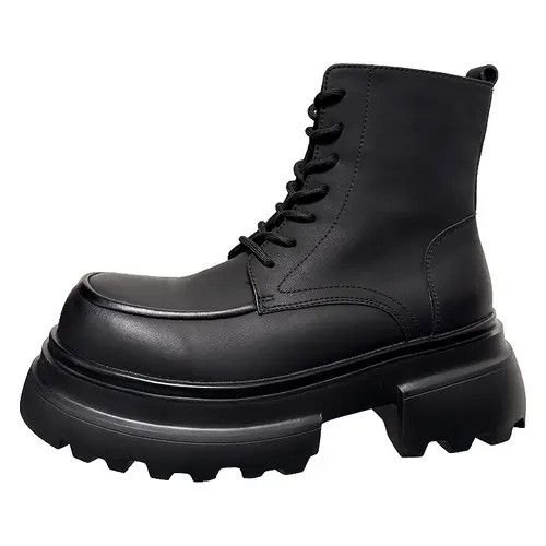 VIBE Classic Black Leather Boots Size US 8 / EU 41 - 5 Thumbnail