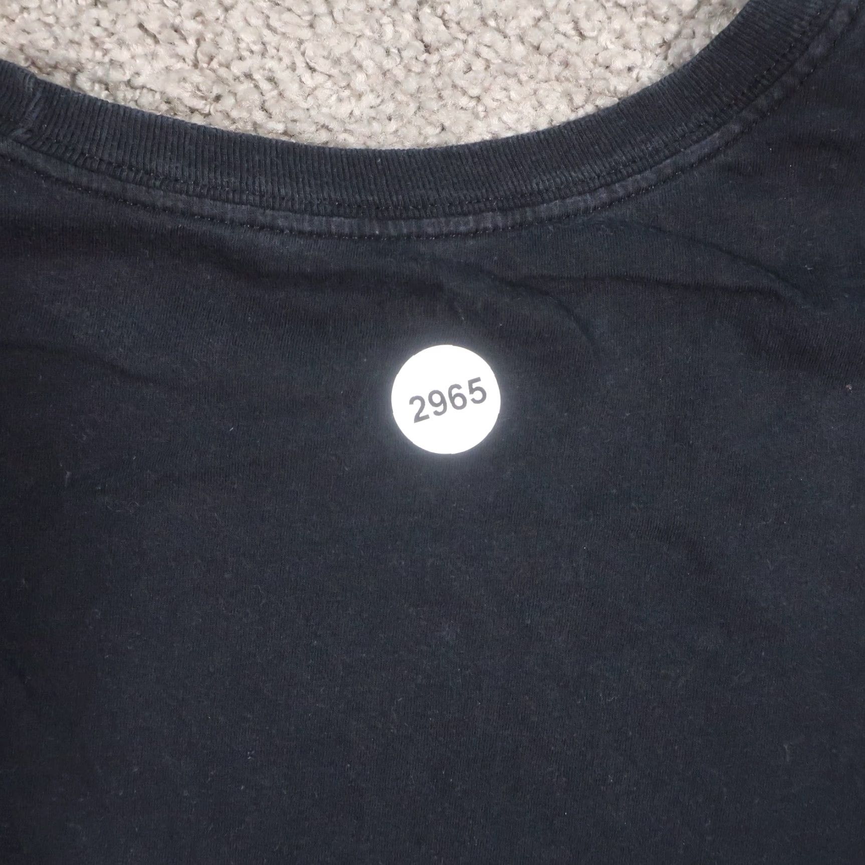 Nike Nike T-Shirt Mens Large Black Short Sleeve Crew Neck Graphic Big Logo Size US L / EU 52-54 / 3 - 7 Thumbnail