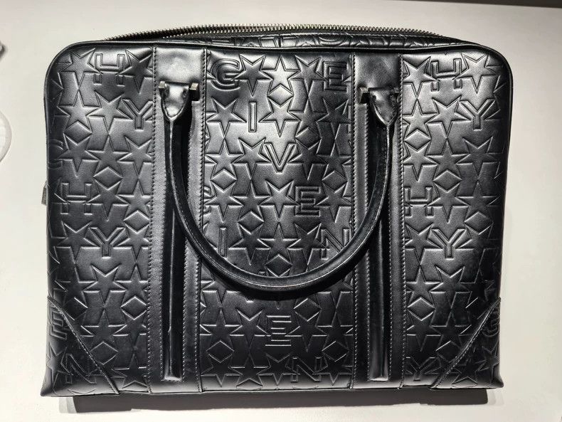 Givenchy Givenchy Black Star Pattern Briefcase Size ONE SIZE - 2 Thumbnail