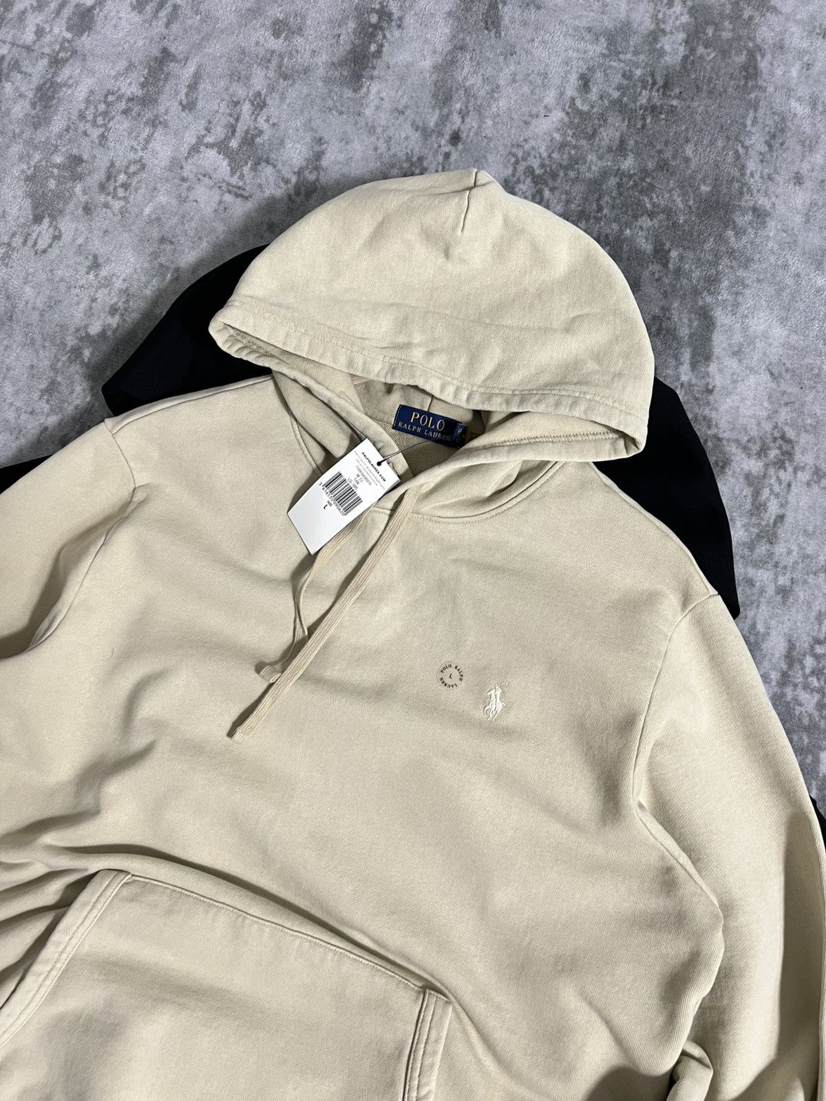 Polo Ralph Lauren 🤍 NWT Polo Ralph Lauren Loopback Fleece Hoodie Tan Size L Size US L / EU 52-54 / 3 - 5 Thumbnail