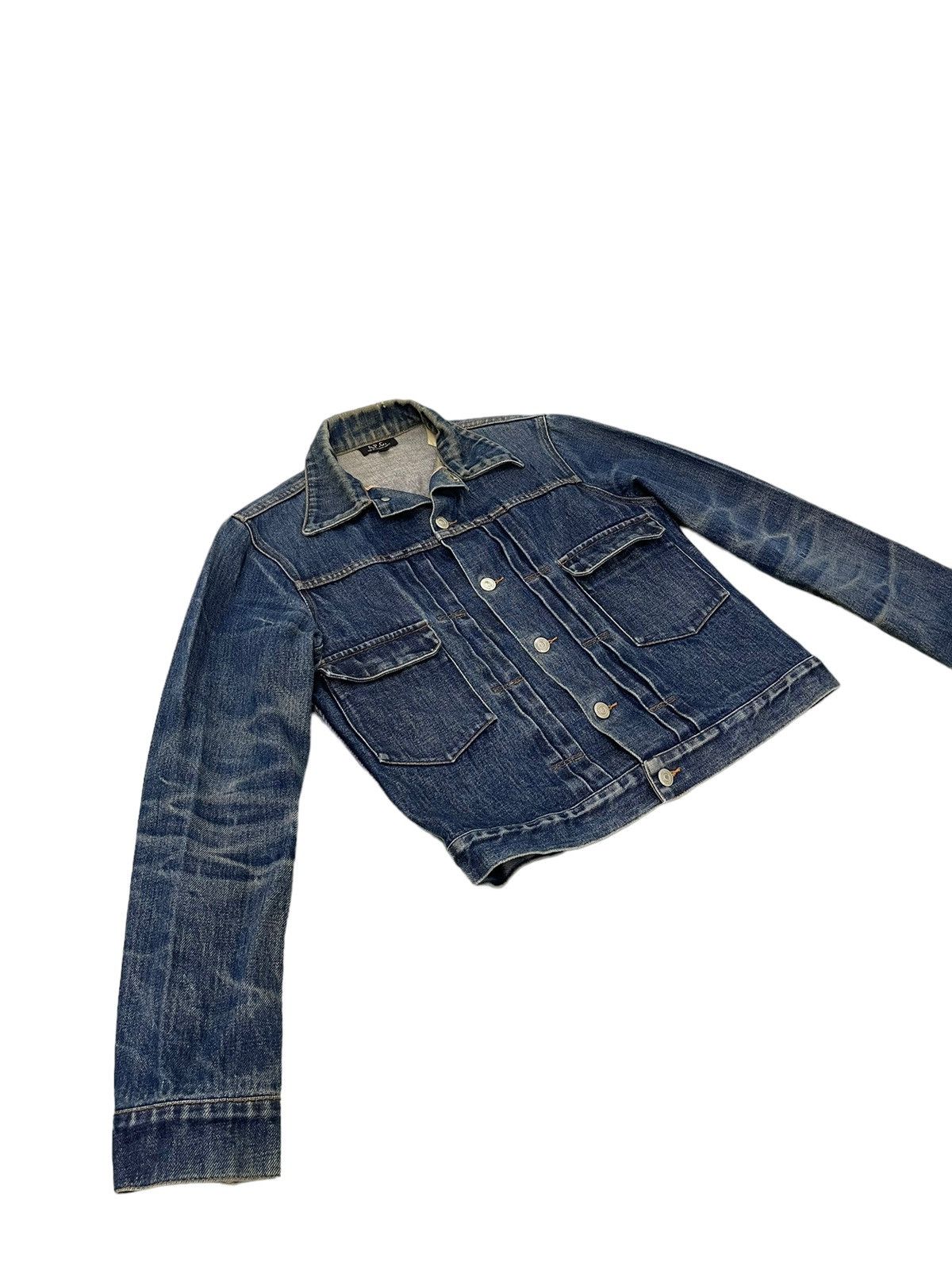 A.P.C. Iconic A.P.C. France Trucker Jacket Denim Faded 5🟩5 Size US M / EU 48-50 / 2 - 3 Thumbnail
