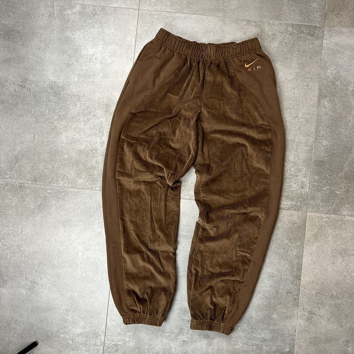 Nike Nike velvet jogger pants brown S oversize Travis Scott Grailed
