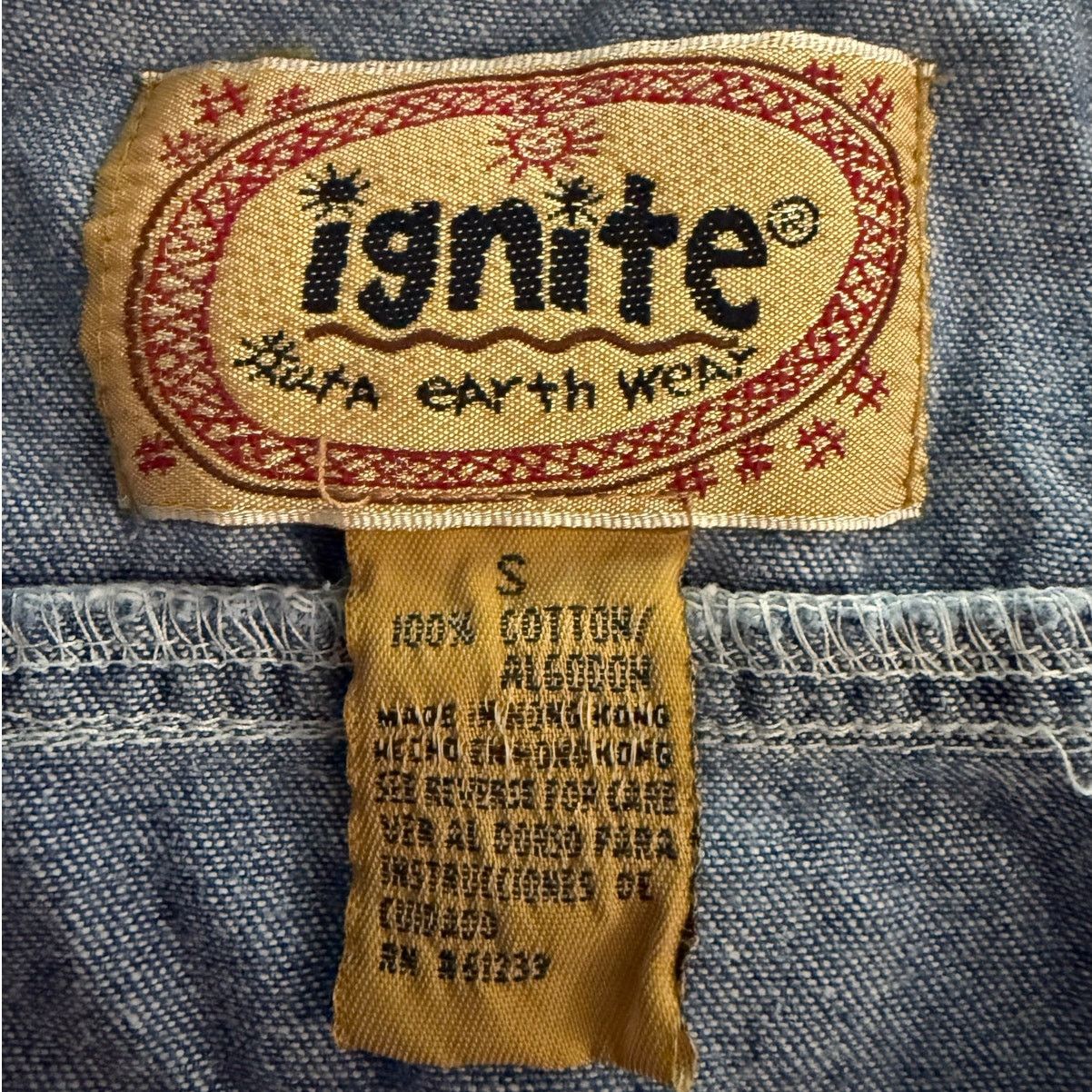 Vintage Vintage 90s Western Denim Vest Size S / US 4 / IT 40 - 8 Thumbnail