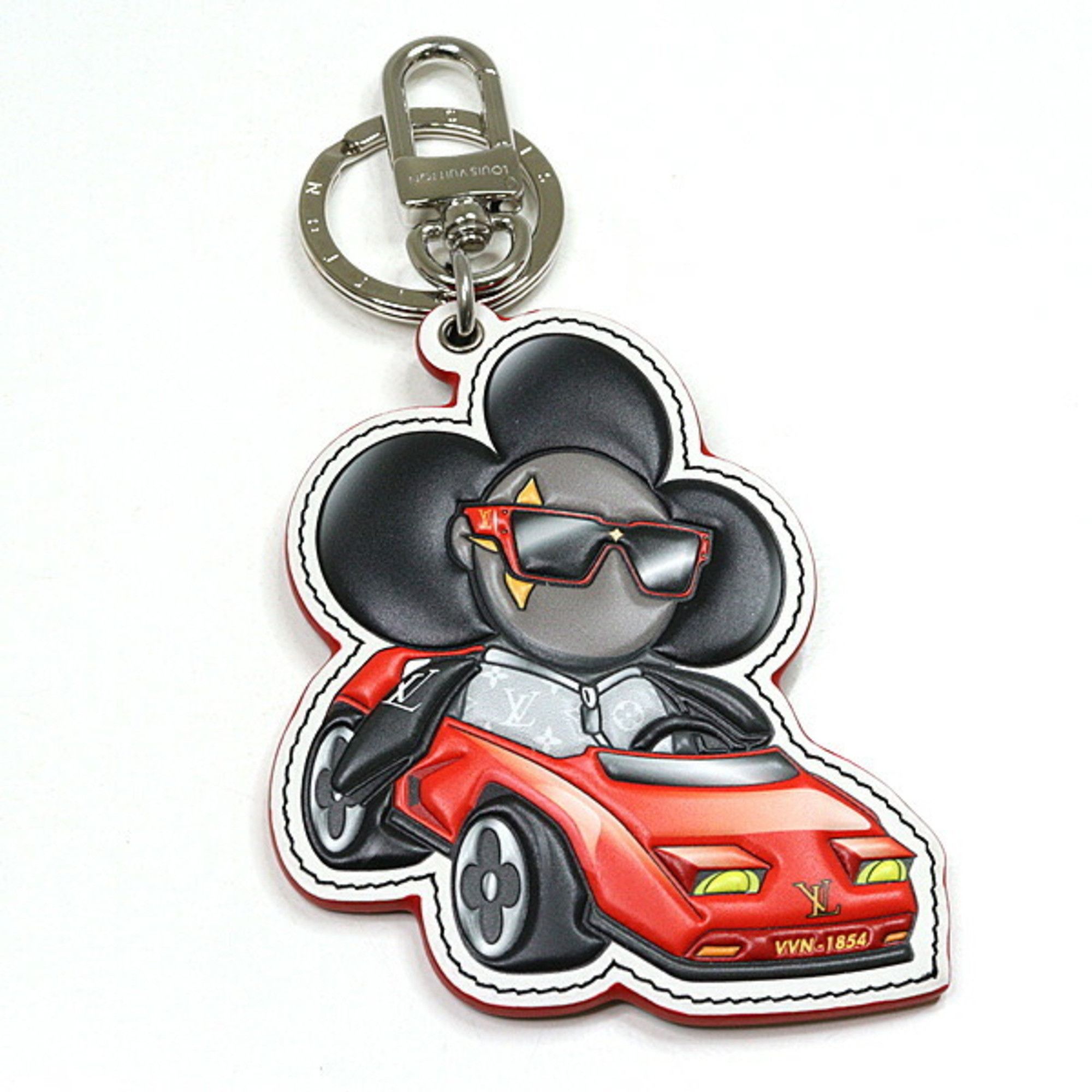 Louis Vuitton Louis Vuitton Keychain Sporty Car Vivienne M00960 Bag Charm Monogram Eclipse S Size ONE SIZE - 1 Thumbnail
