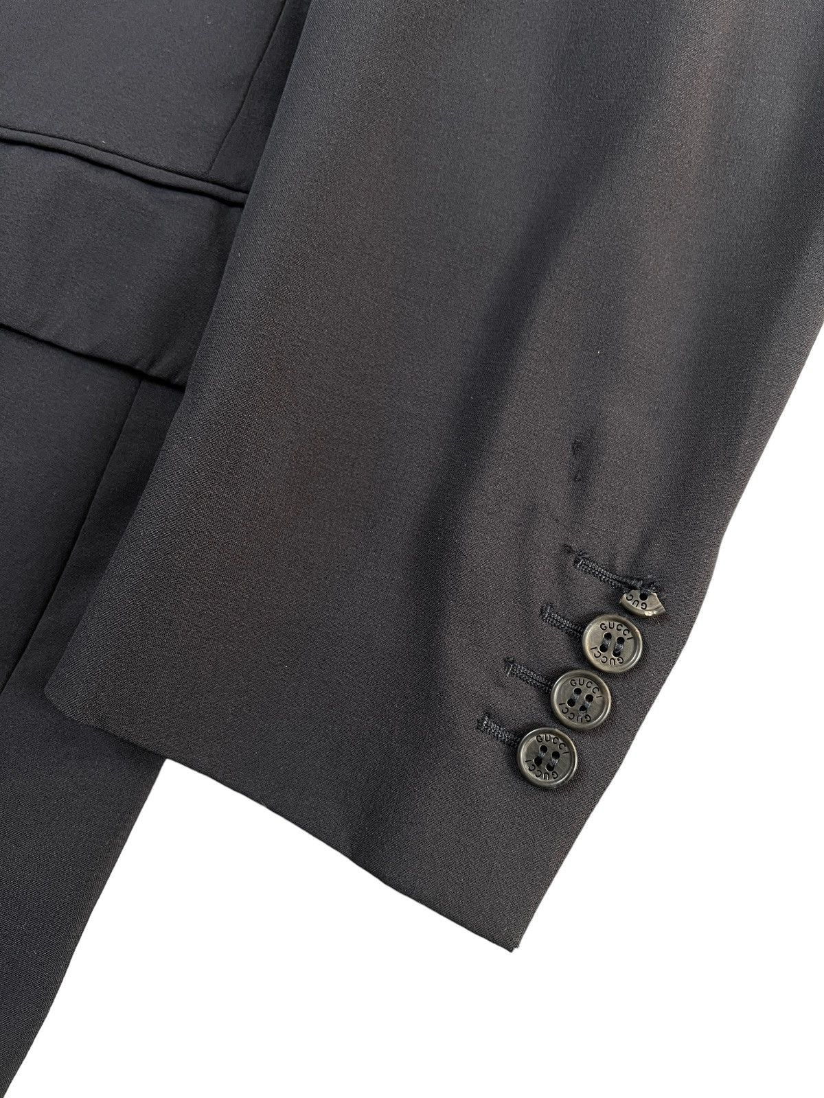 Gucci Gucci Navy Blazer Size 46R - 6 Thumbnail