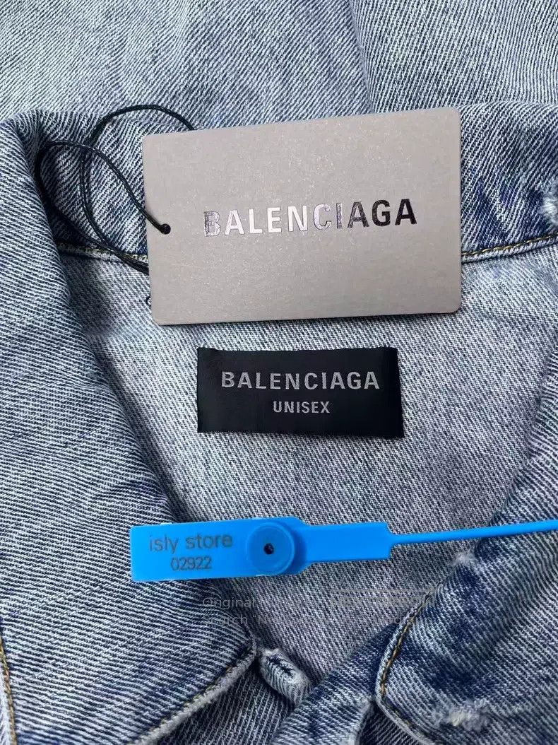 Balenciaga Balenciaga Logo Letter Pattern Single Breasted Jacket Size US S / EU 44-46 / 1 - 4 Thumbnail