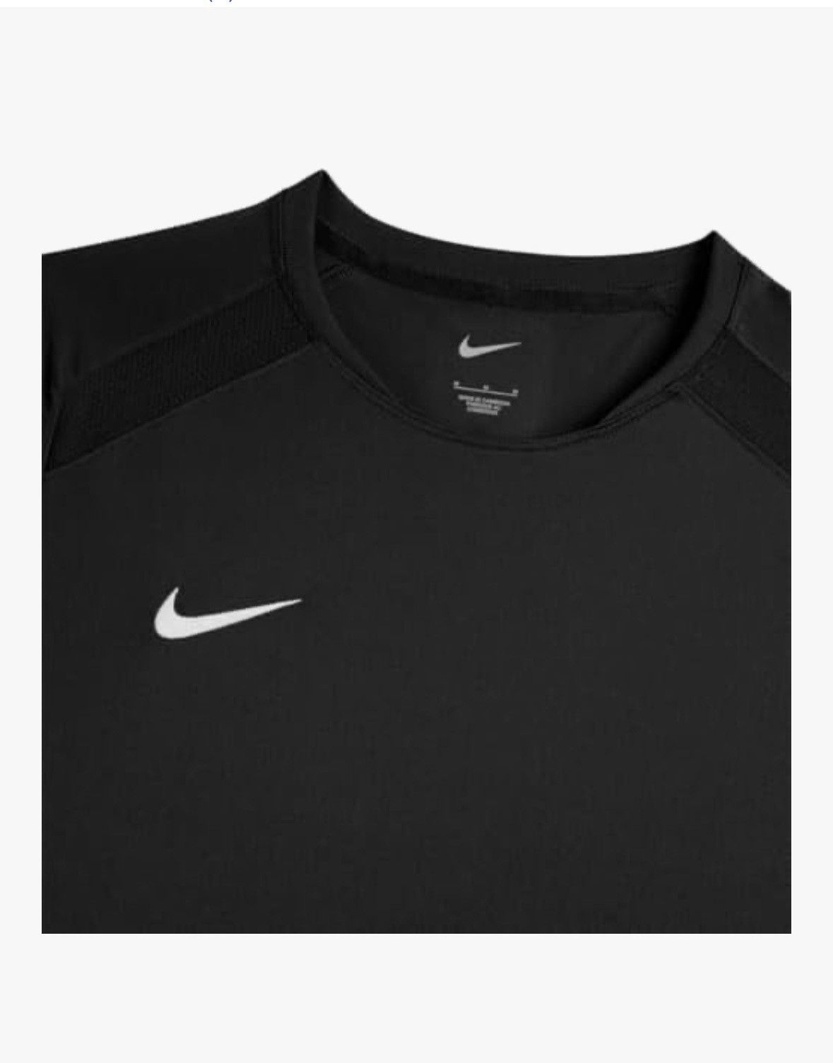 Nike Nike Training Top T-Shirts For MENS Black XXL Size US XXL / EU 58 / 5 - 4 Thumbnail