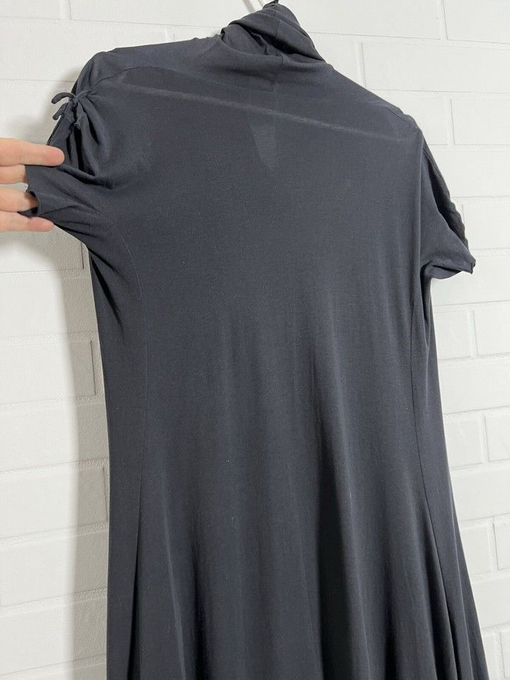 Rundholz Rundholz Women's Long Cotton Dress Short Sleeve Gray Size S Size S / US 4 / IT 40 - 12 Thumbnail