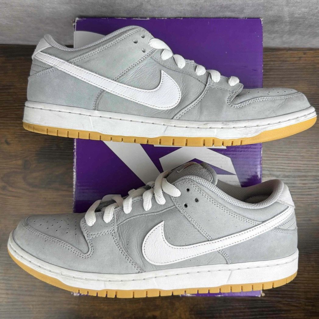 Nike Nike SB Dunk Low Pro Orange Label Wolf Grey Gum DV5464-001 Size US 11.5 / EU 44-45 - 3 Thumbnail
