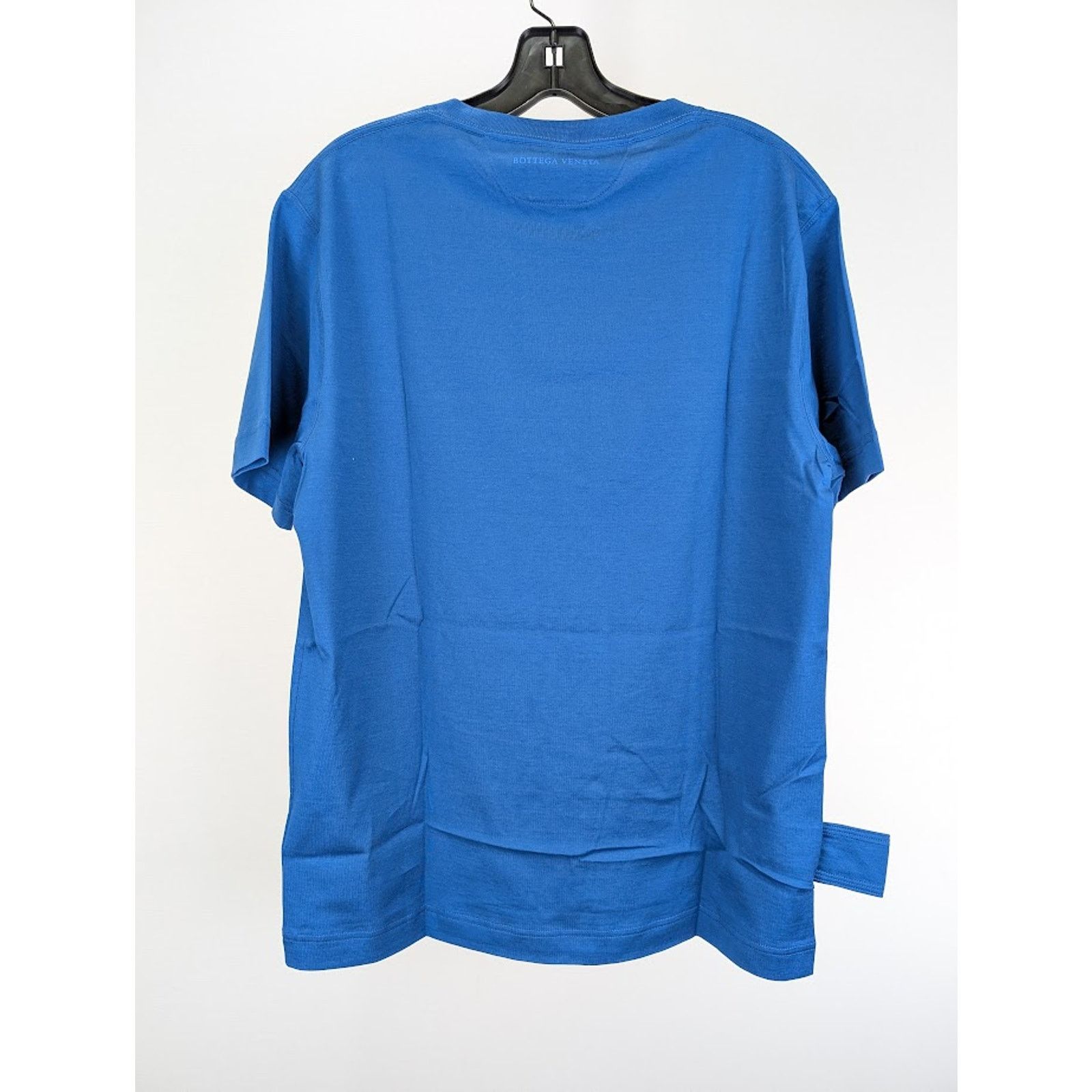 Bottega Veneta o1rshd1 Basic Jersey T-Shirt in Primary Blue Size US M / EU 48-50 / 2 - 12 Thumbnail