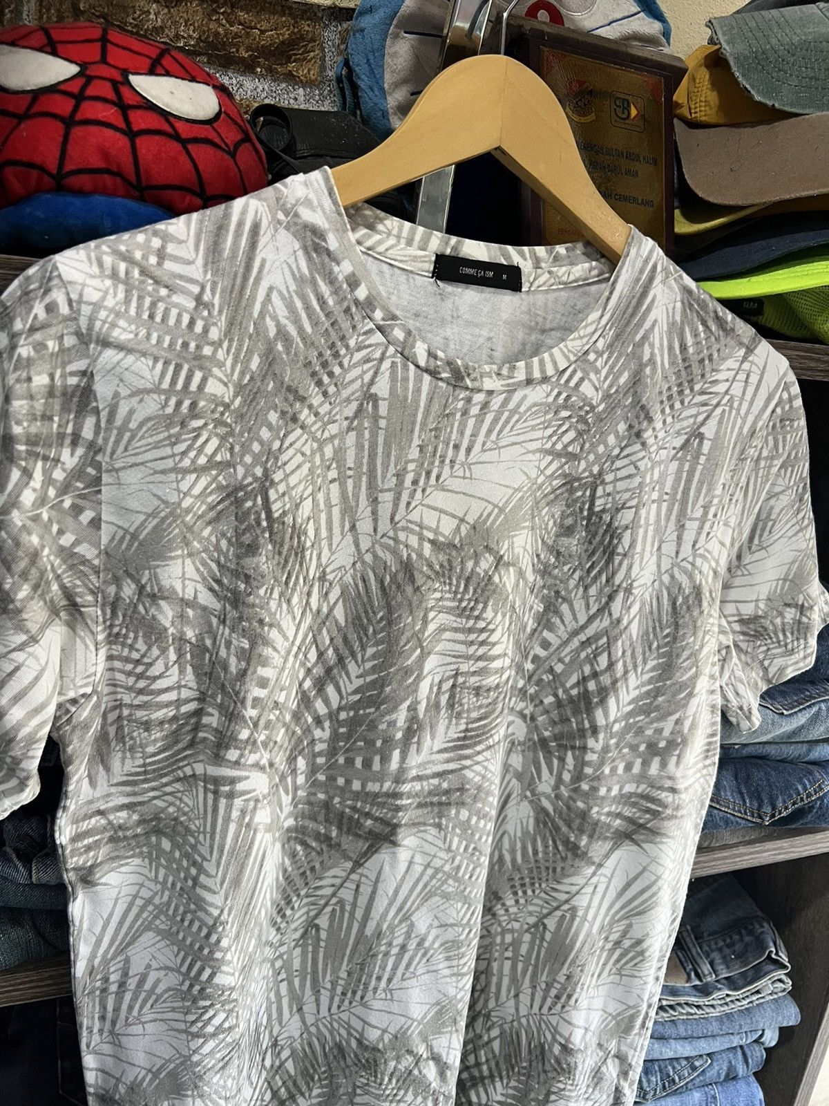 Comme Ca Ism 🔥Comme Ca Ism Fullprint Leafs Tee Size US M / EU 48-50 / 2 - 8 Thumbnail