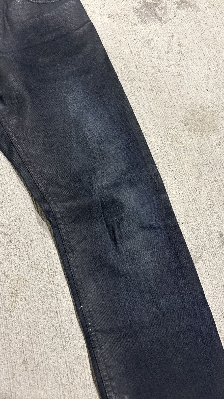 Yves Saint Laurent Vintage Yves Saint Laurent Coated Denim Size US 32 / EU 48 - 9 Thumbnail