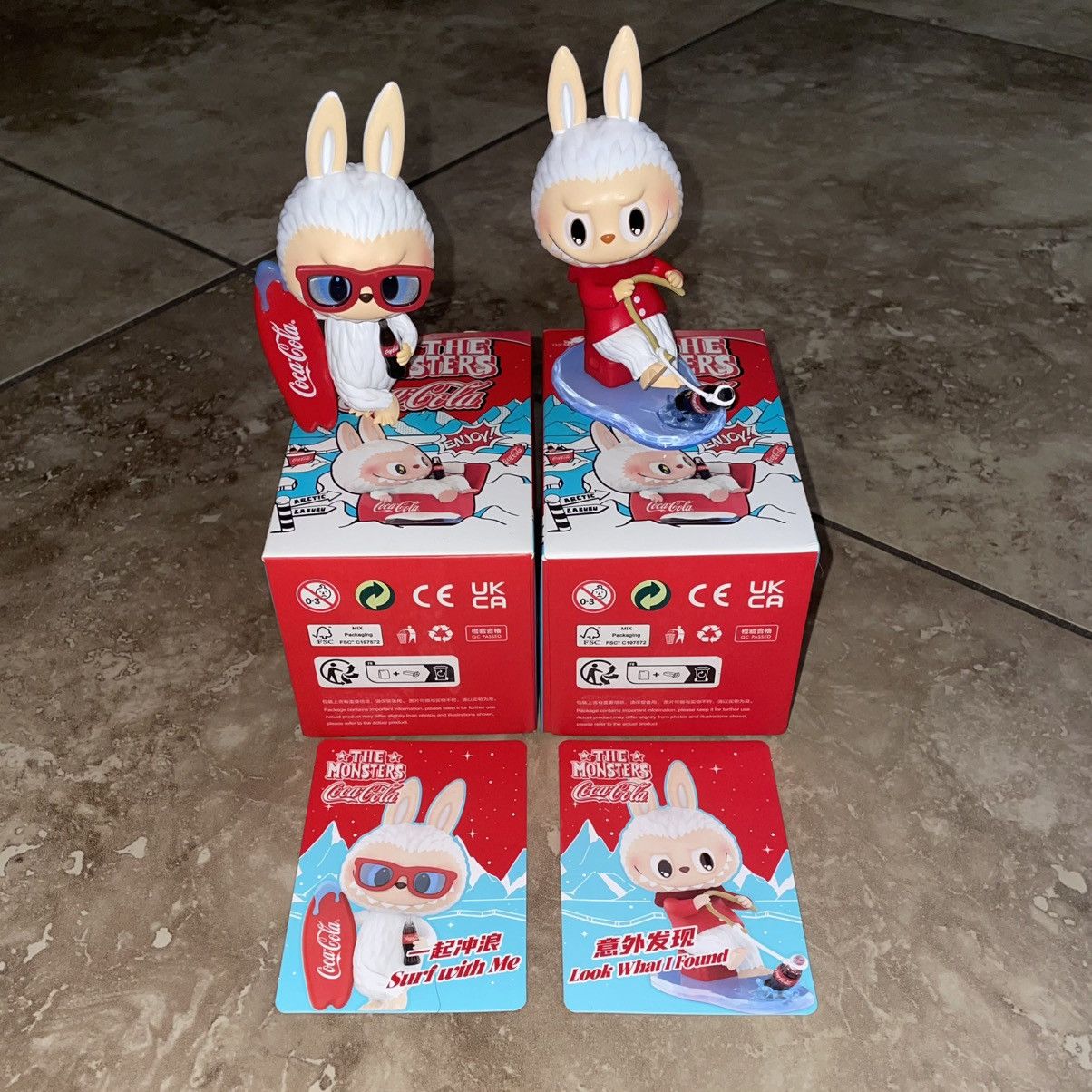POP MART (2-Pack) Pop Mart Labubu The Monsters Coca-Cola Series Set Size ONE SIZE - 1 Thumbnail