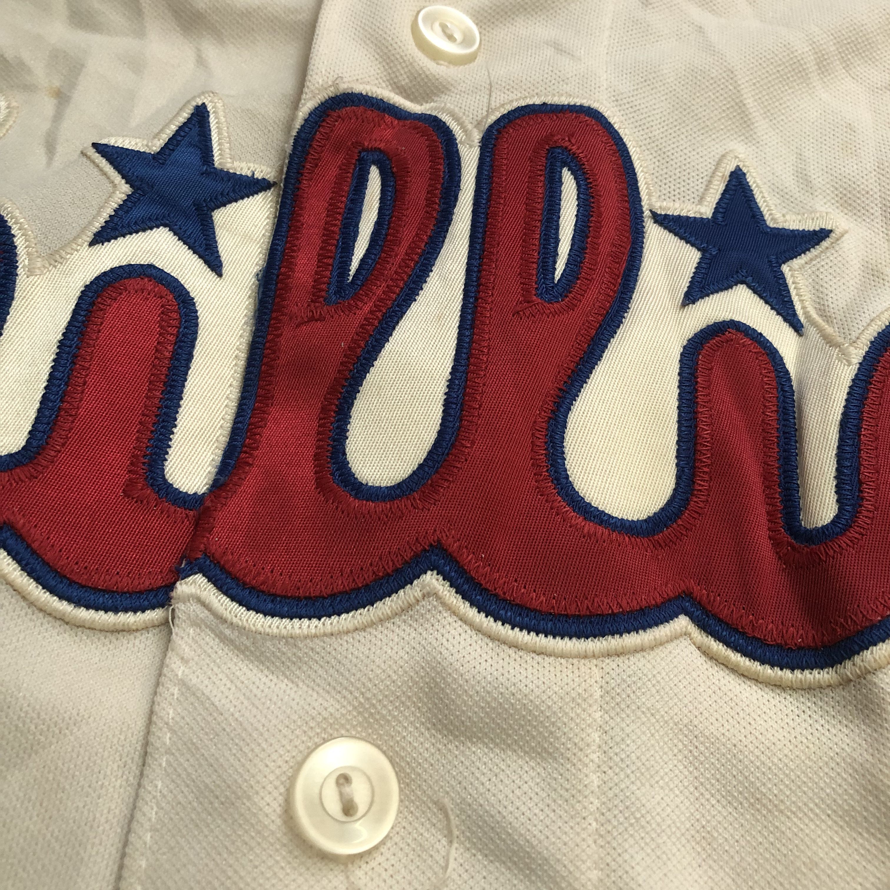 MLB Vintage 2008 Phillies Rollins MLB American baseball jersey Size US M / EU 48-50 / 2 - 6 Thumbnail