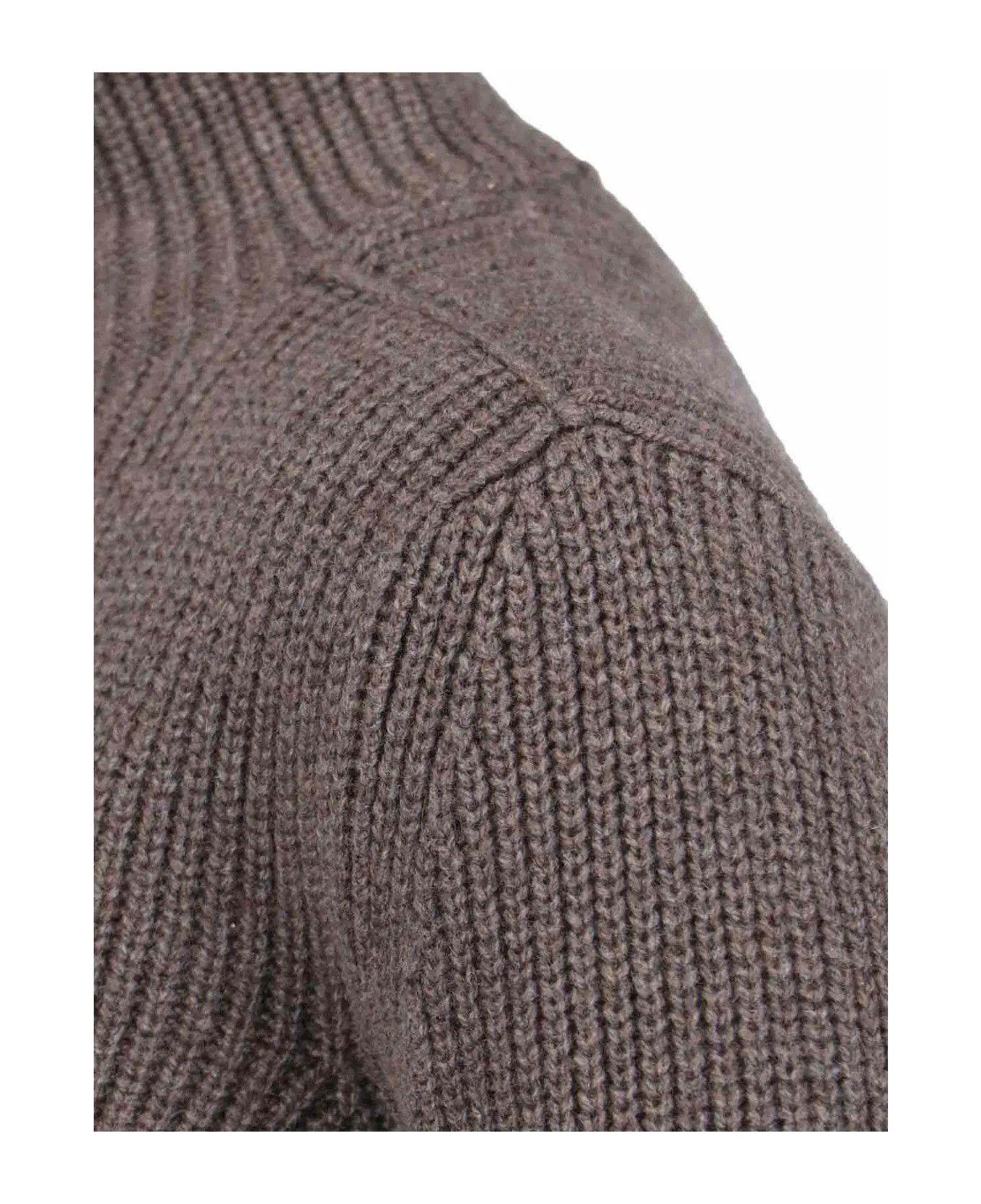 Rick Owens o1y0126 Cashmere Blend Sweater in Taupe Size S / US 4 / IT 40 - 3 Thumbnail
