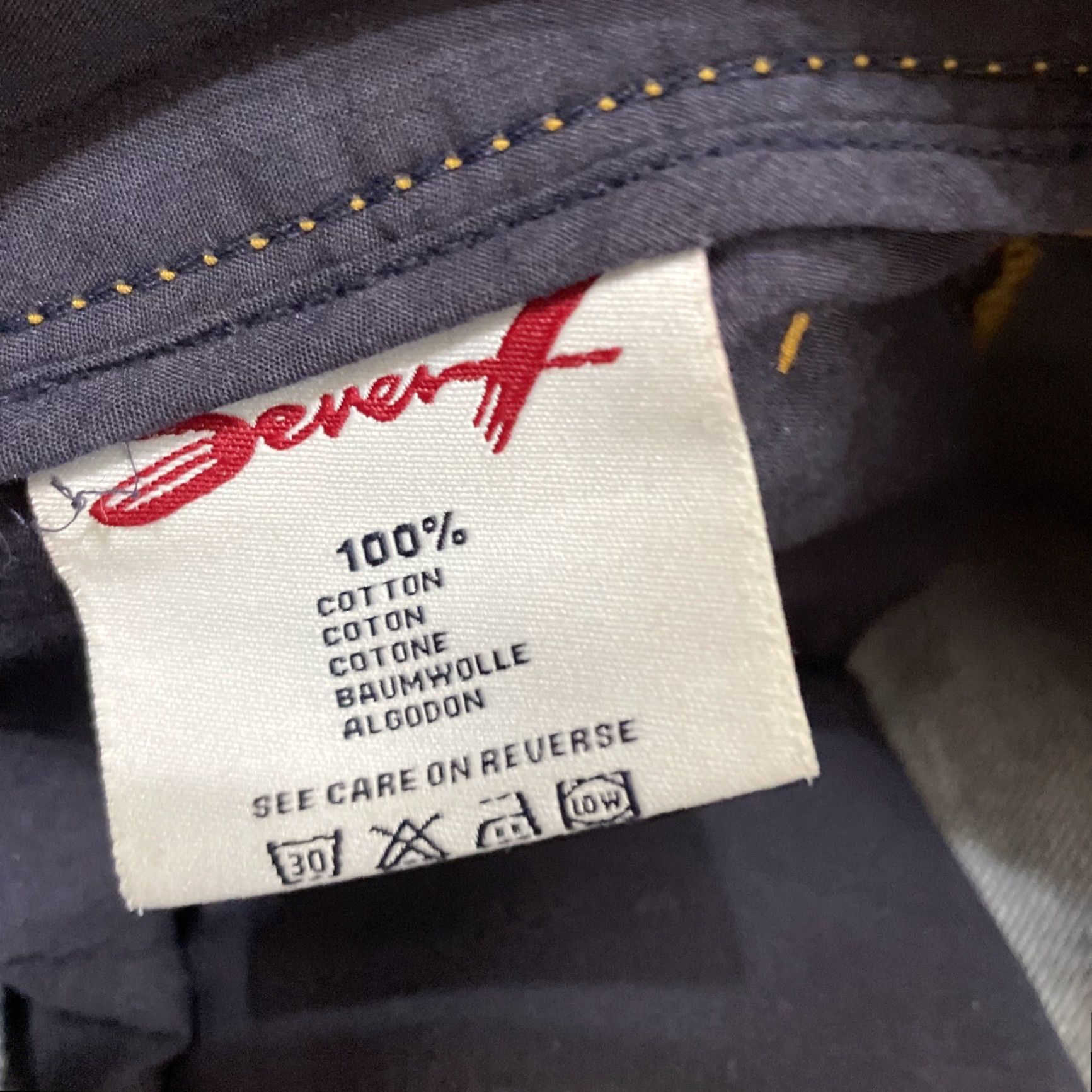 Vintage VINTAGE Seven7 Jeans Men 36x31 Straight Denim Blue Fade Wash 5-Pocket Design USA 90s Cowboy Size US 36 / EU 52 - 7 Thumbnail