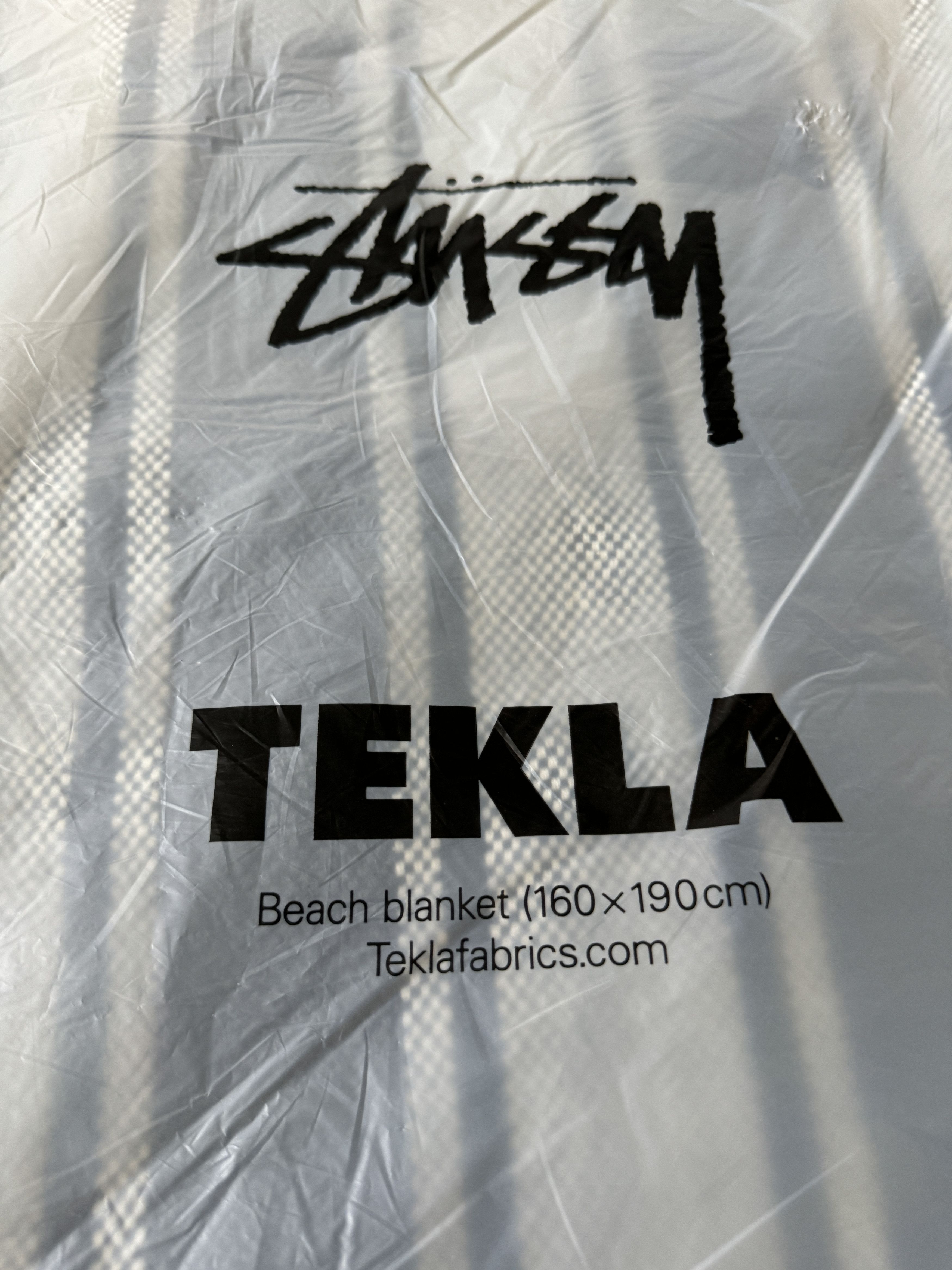 Stussy × Tekla Stussy Tekla Baja Stripes Surf Man Beach Blanket NEW |  Grailed