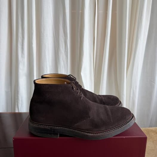 Other Brown Suede Derby Boots Size US 9 / EU 42 - 3 Thumbnail