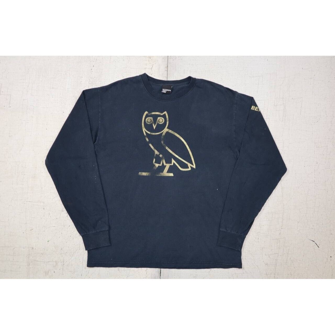 Vintage Octobers Very Own Drake Sweatshirt Black & Gold OG Big Owl L Size US L / EU 52-54 / 3 - 2 Thumbnail