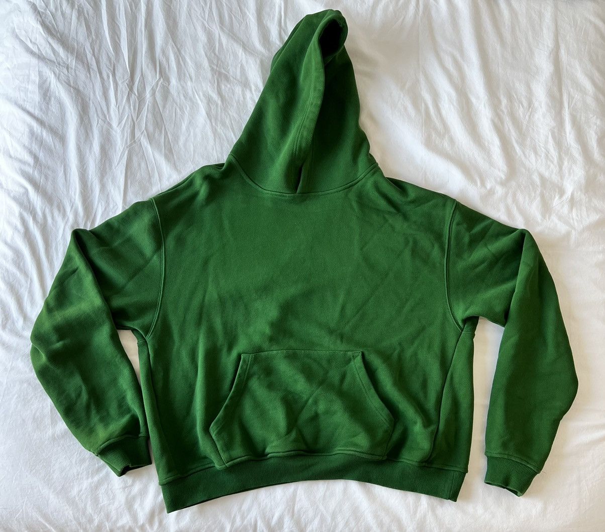 Rue Porter Rue Porter 1100g ULTRAHEAVYWEIGHT HOODIE - FOREST GREEN ...