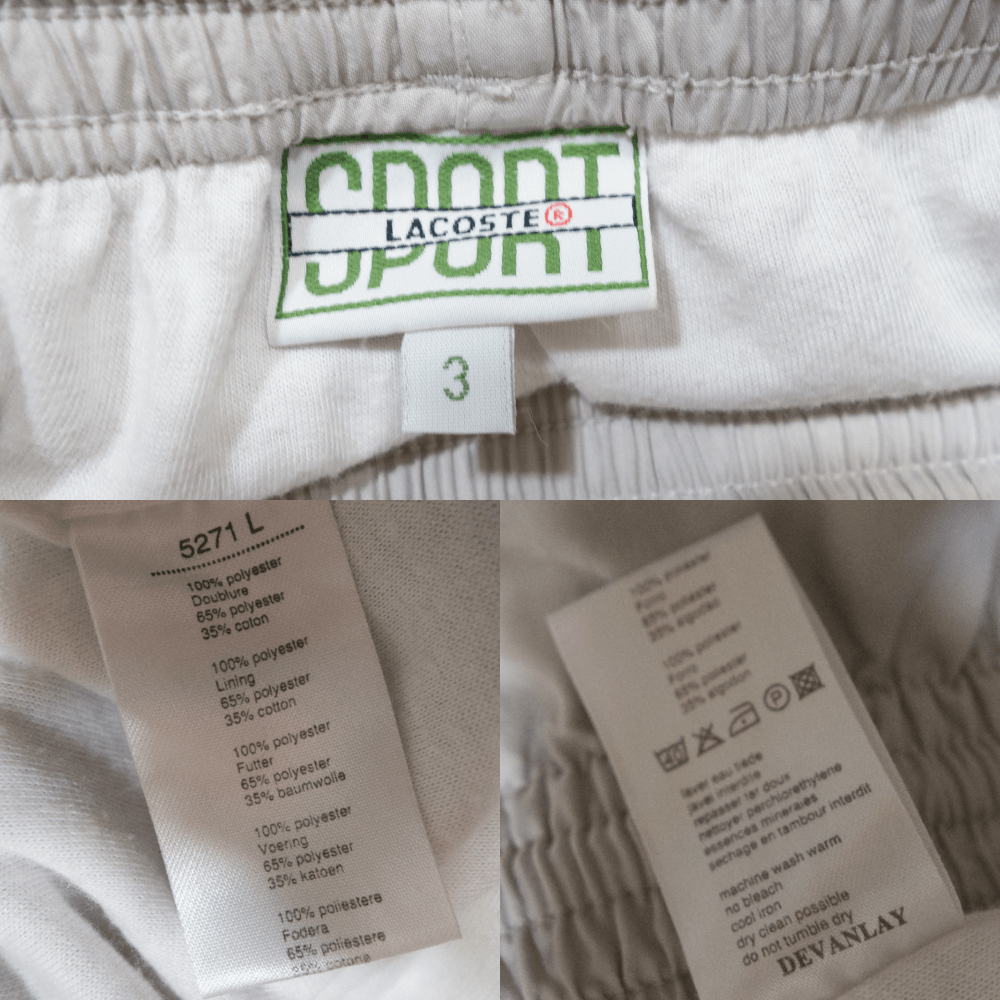 Lacoste 00S Logo Sport Shorts Size US 34 / EU 50 - 6 Thumbnail