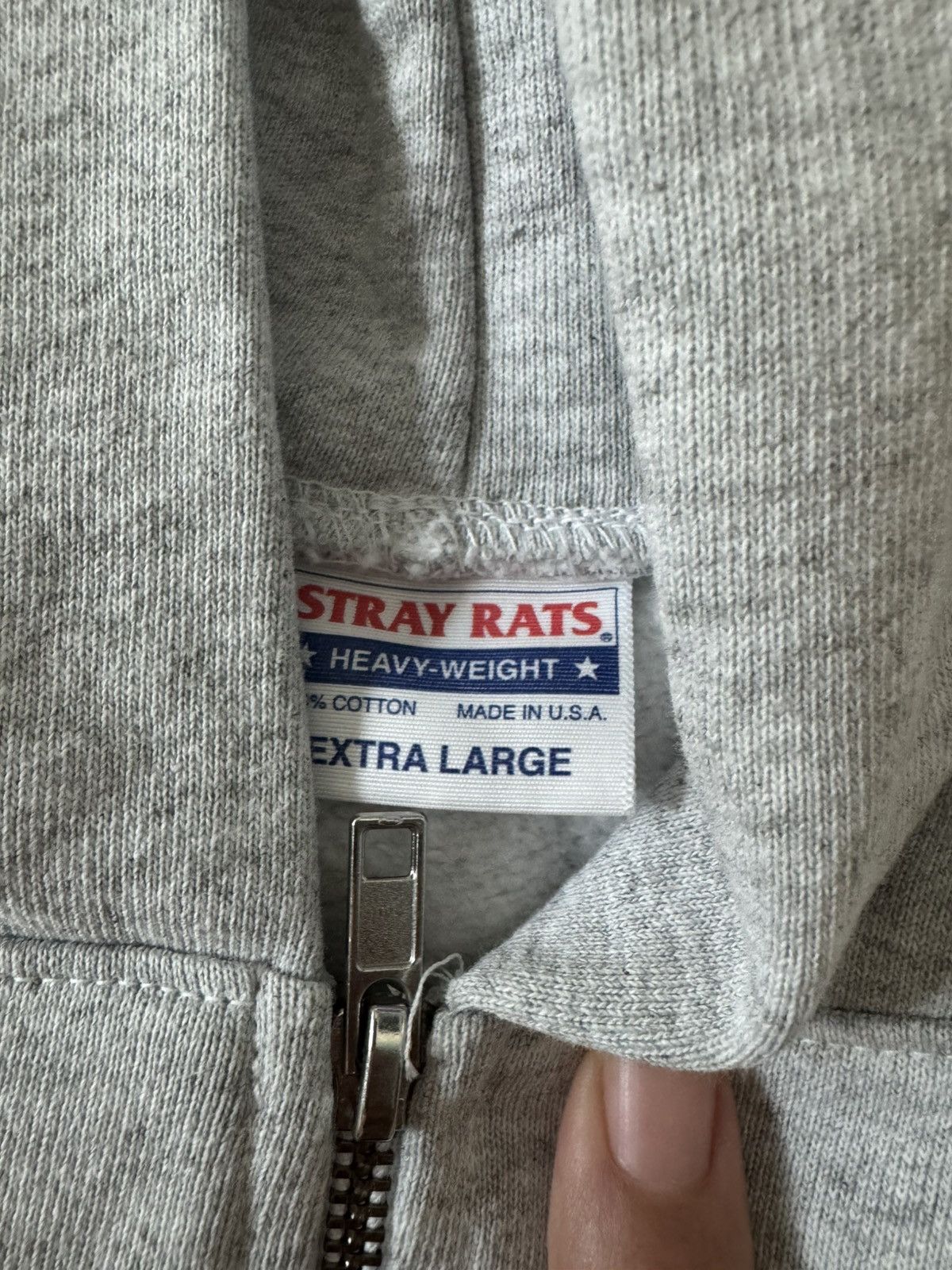 Stray Rats Stray rats SRMY glitter zip up Size US XL / EU 56 / 4 - 2 Thumbnail