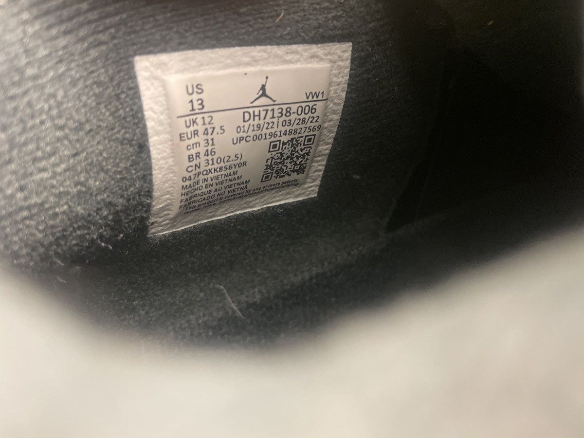 Jordan Brand Jordan 4 Black Canvas Size US 12 / EU 45 - 7 Thumbnail