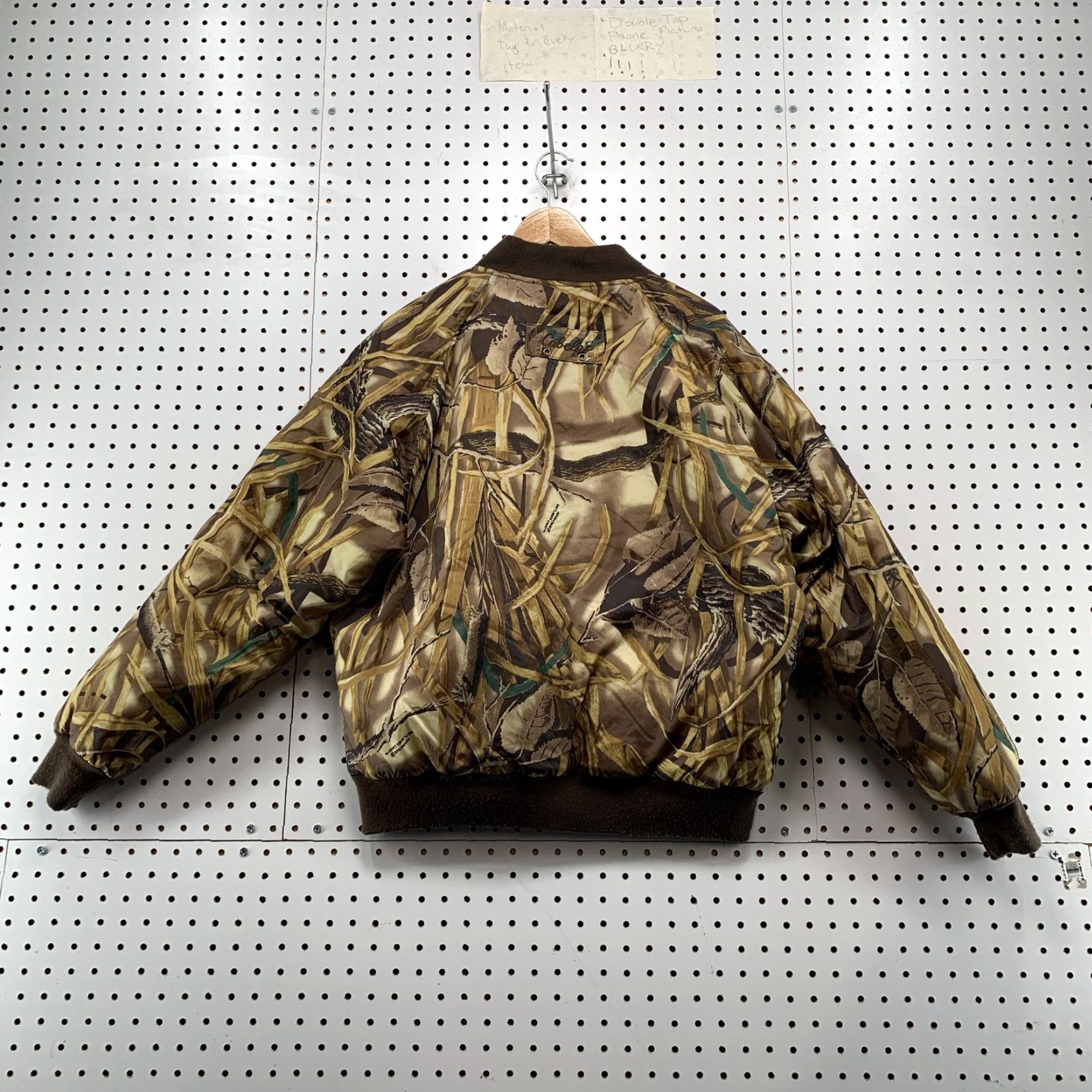 Vintage VINTAGE Cabela's Bomber Jacket Mens Large Camouflage Nylon Insulated Zip Up Outdoor Size US L / EU 52-54 / 3 - 6 Thumbnail
