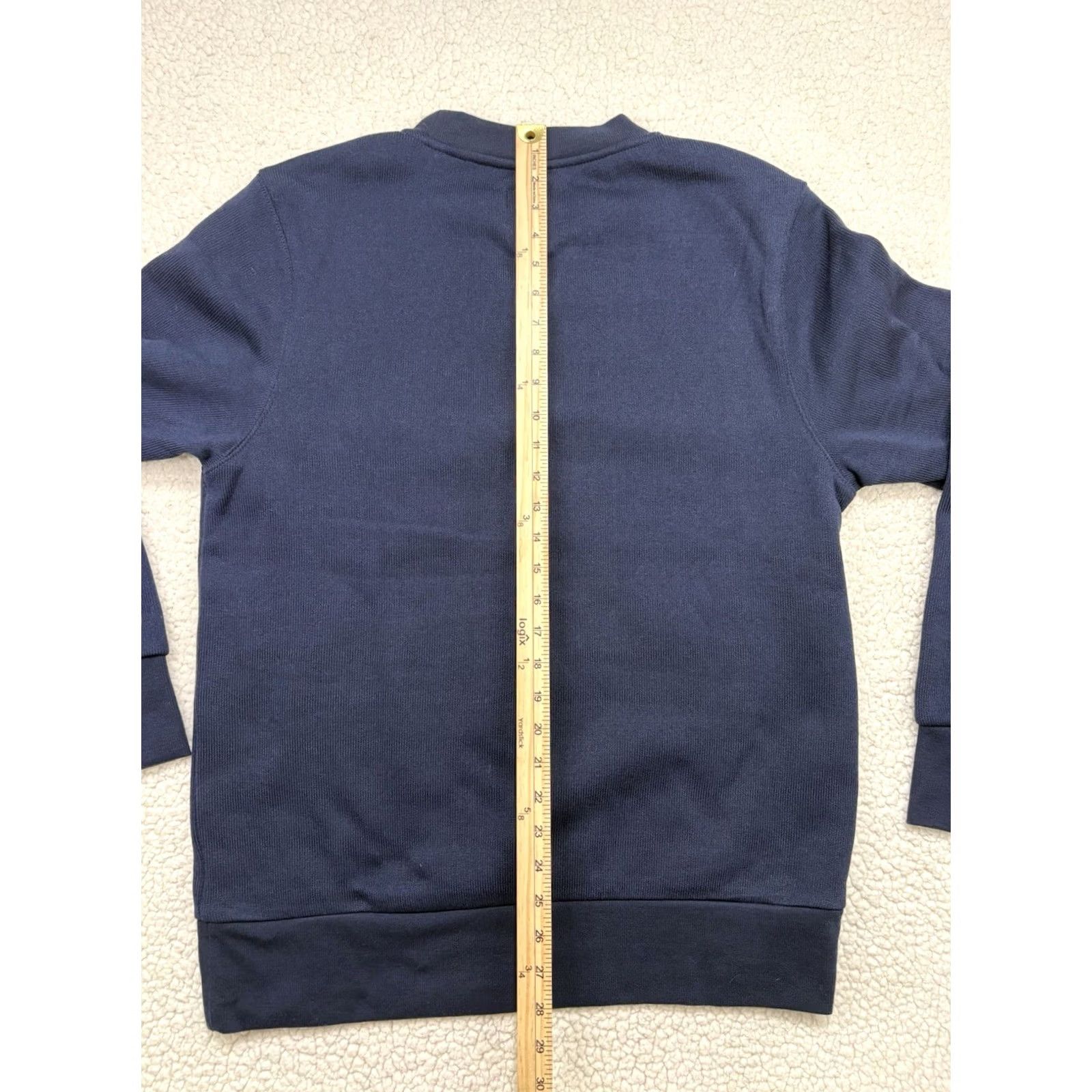 Vintage Arthur Beale AB Crewneck Pocket Pullover Mens M Navy Sweatshirt Size US M / EU 48-50 / 2 - 6 Thumbnail