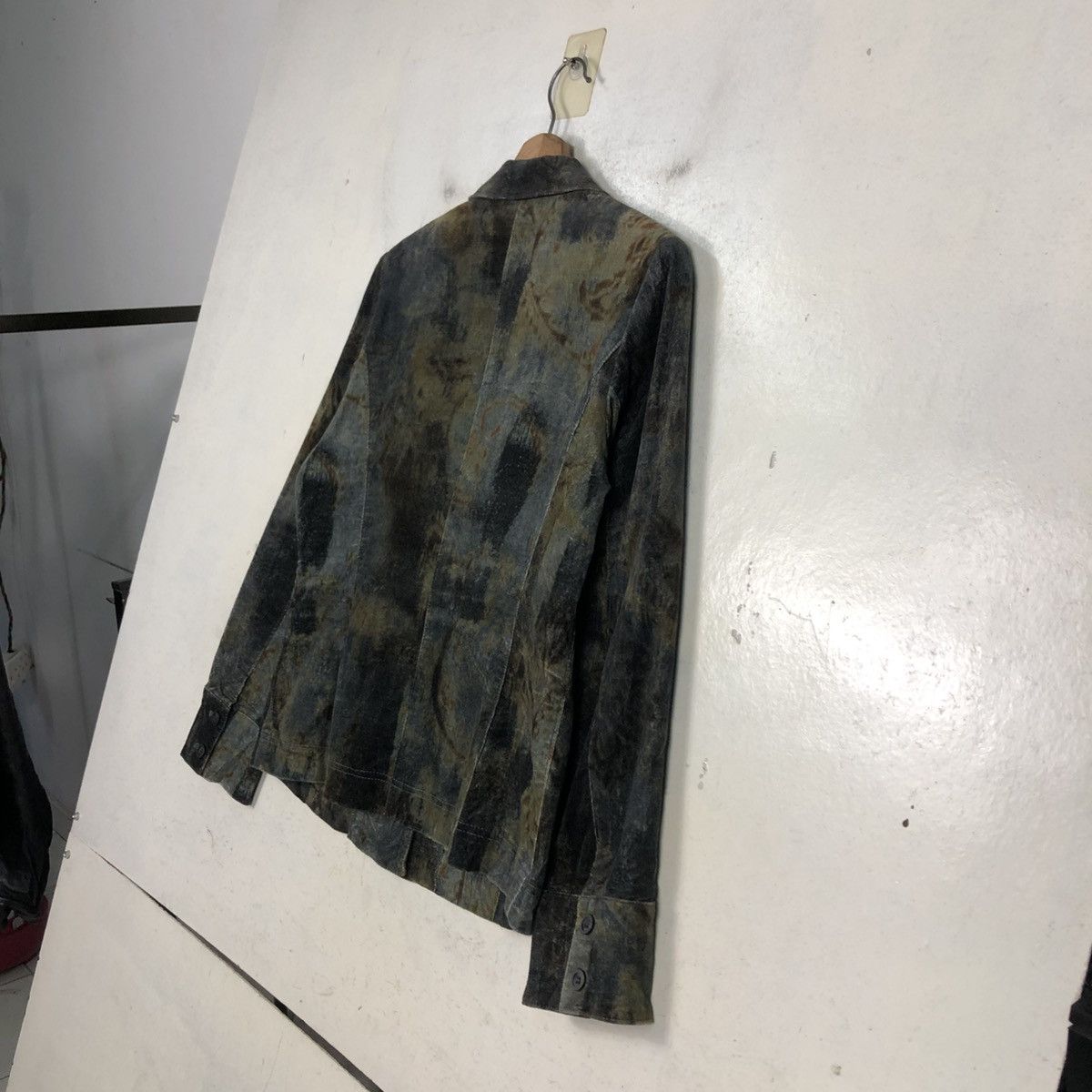 Japanese Brand 📌Vintage Suede Leather Jacket Montsoie Blanket Issey Miyake Size US M / EU 48-50 / 2 - 13 Thumbnail