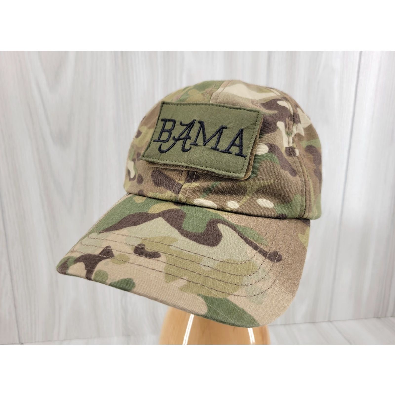 Bally Condor Ball Cap Hat Adjustable Camo Bama Patch Multiflag Cap Mens Twill Cotton Baseball Hat Size ONE SIZE - 2 Thumbnail