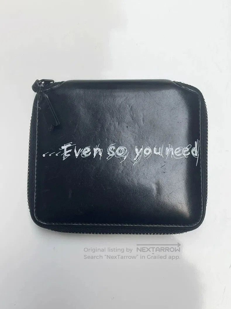 Comme des Garcons COMME des GARCONS Leather Card Holder Wallet. Size ONE SIZE - 6 Thumbnail