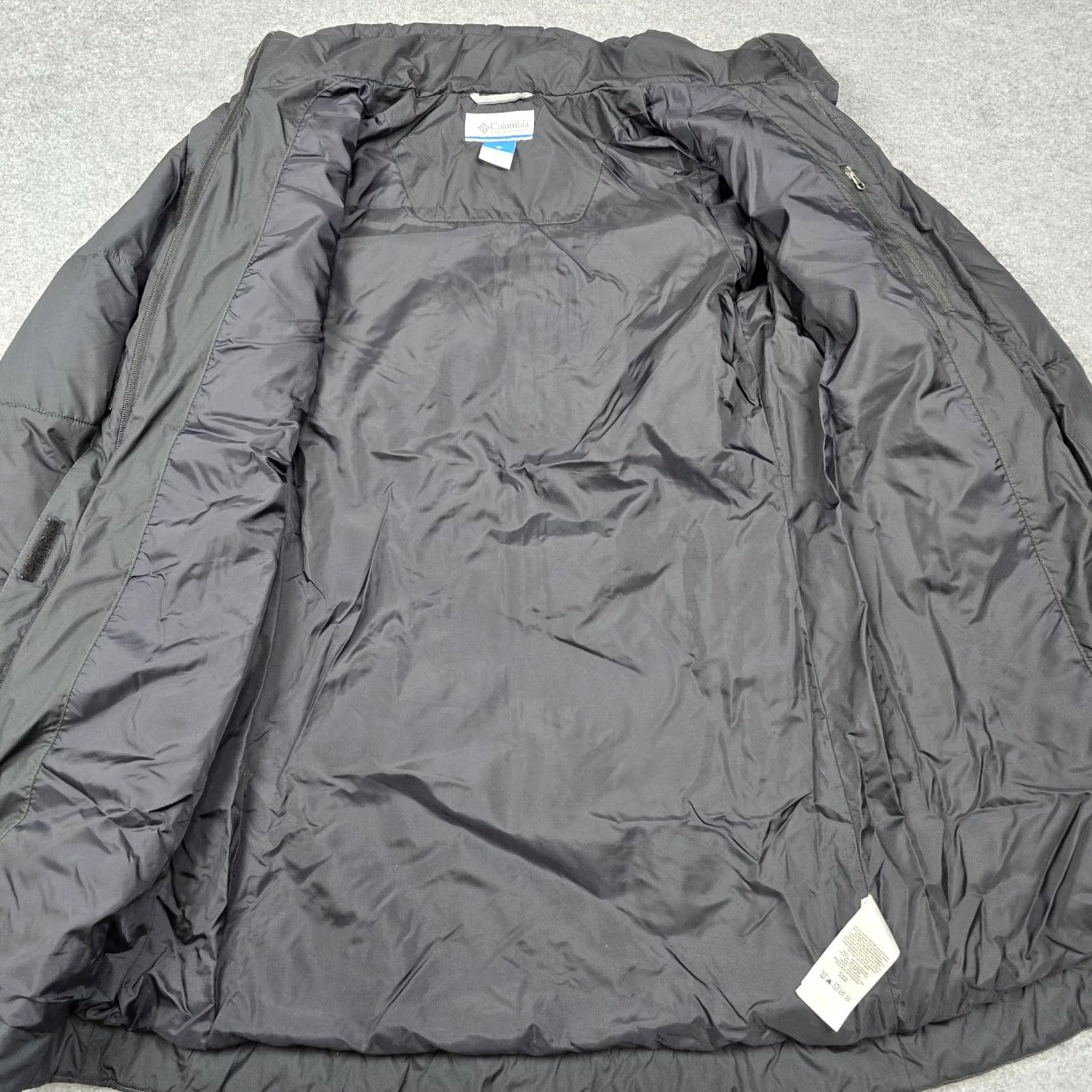 Vintage Columbia Coat Womens Small Black Puffer Long Quilted Hooded Zip Pockets Warm Size S / US 4 / IT 40 - 4 Thumbnail