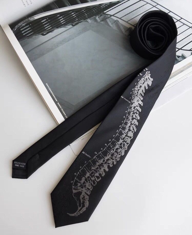 Japanese Brand × The Tie Bar Outdoor fashion spine embroidered neck tie Size ONE SIZE - 4 Thumbnail