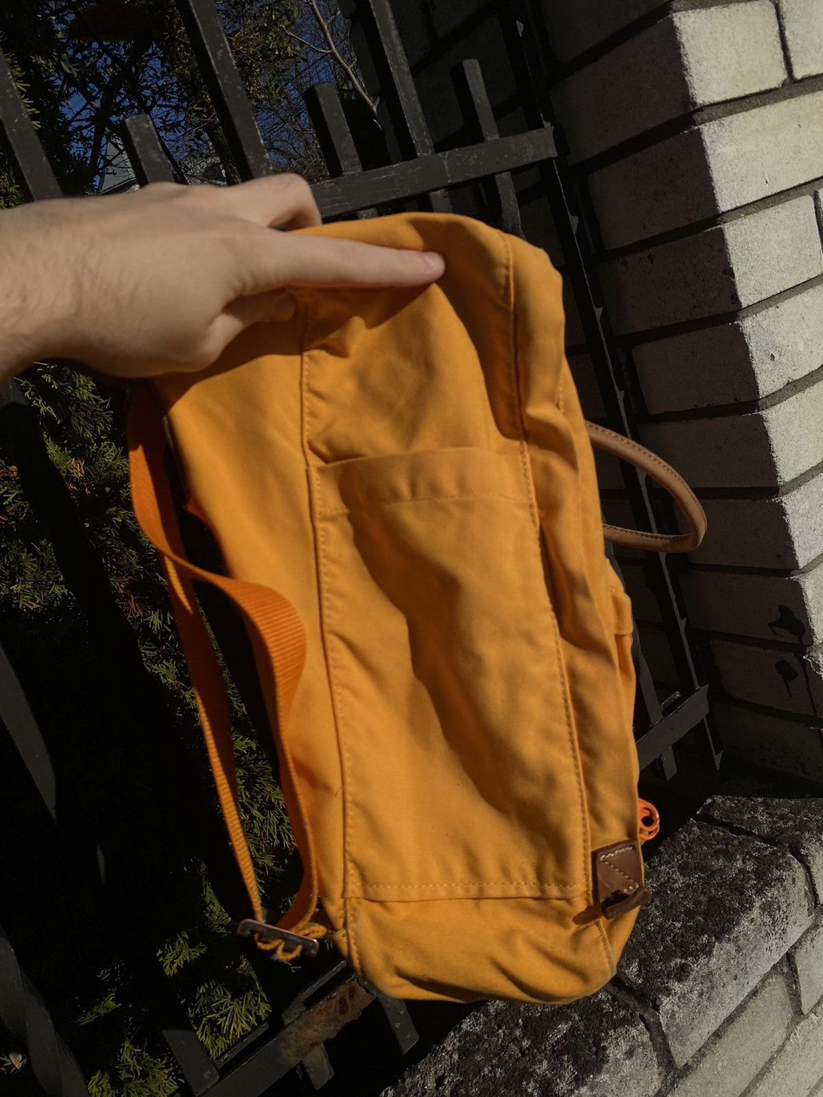 Fjallraven × Vintage Vintage Backpack Fjallraven Kanken No.2 Laptop 15 Acorn Size ONE SIZE - 14 Thumbnail