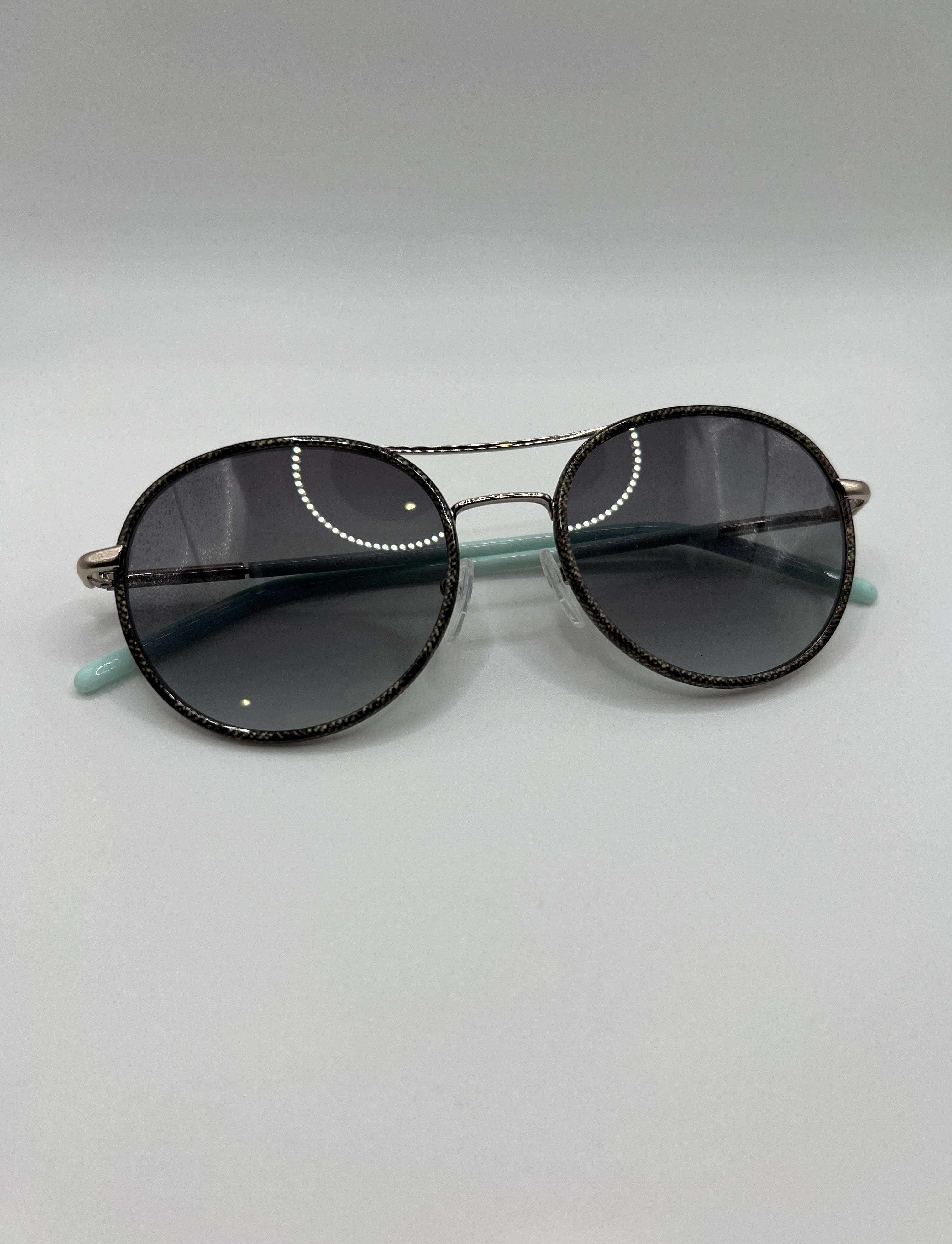 Karl Lagerfeld KL241S Round Sunglasses Mint Arms