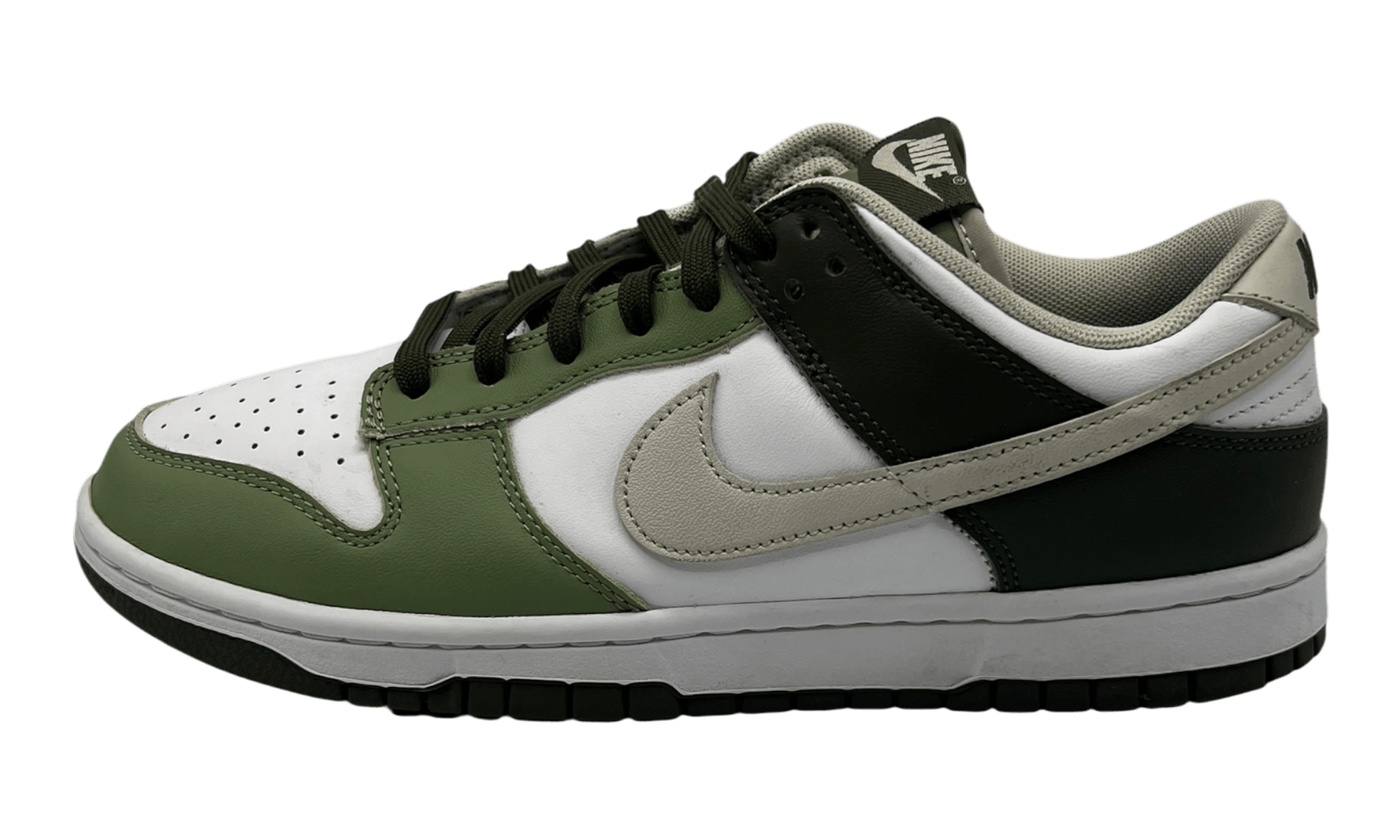 Nike Dunk Low Oil Green Cargo Khaki (PreOwned) (No Box) Size US 8.5 / EU 41-42 - 1 Thumbnail